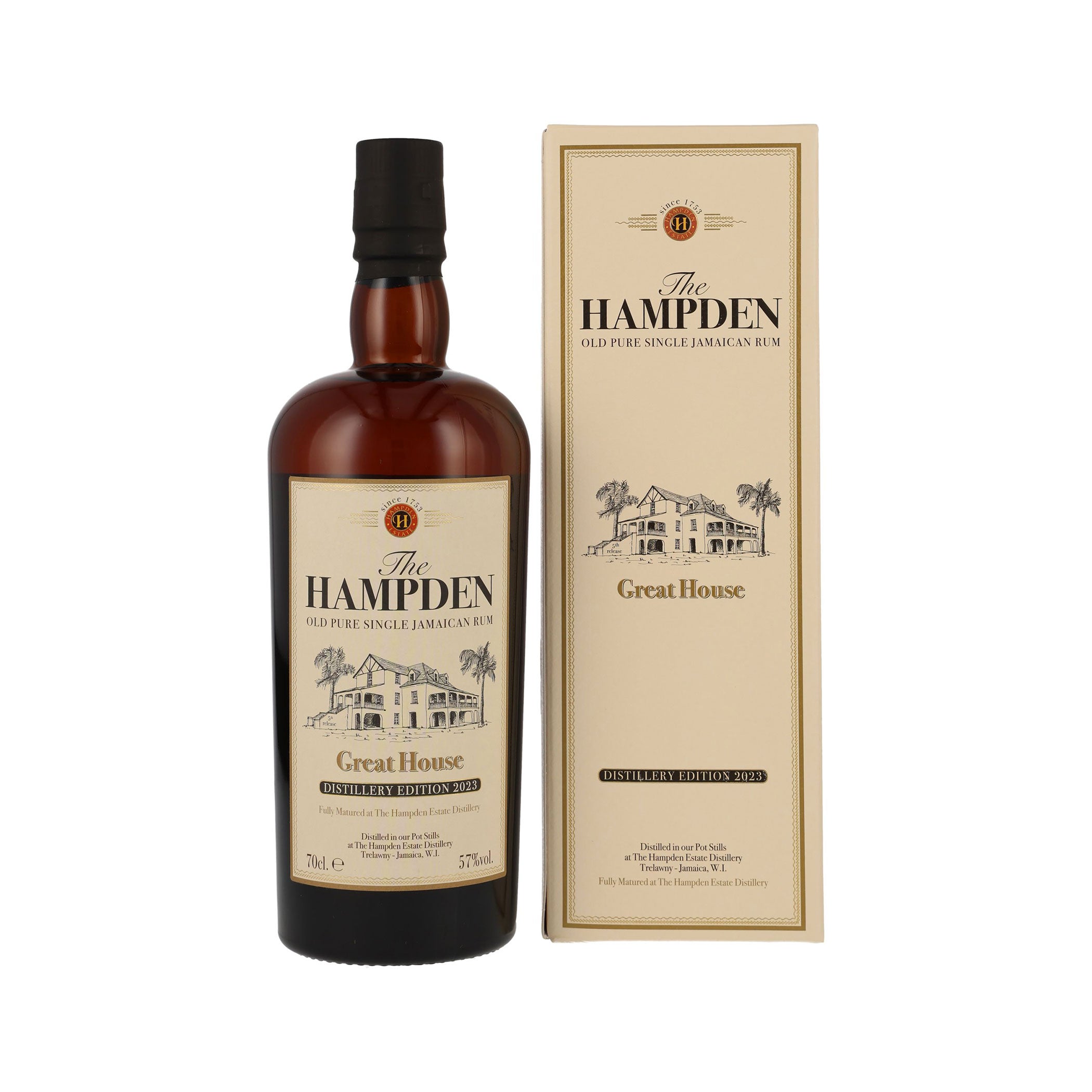 Hampden Great House – Distillery Edition 2023 - Old Pure Single Jamaican Rum