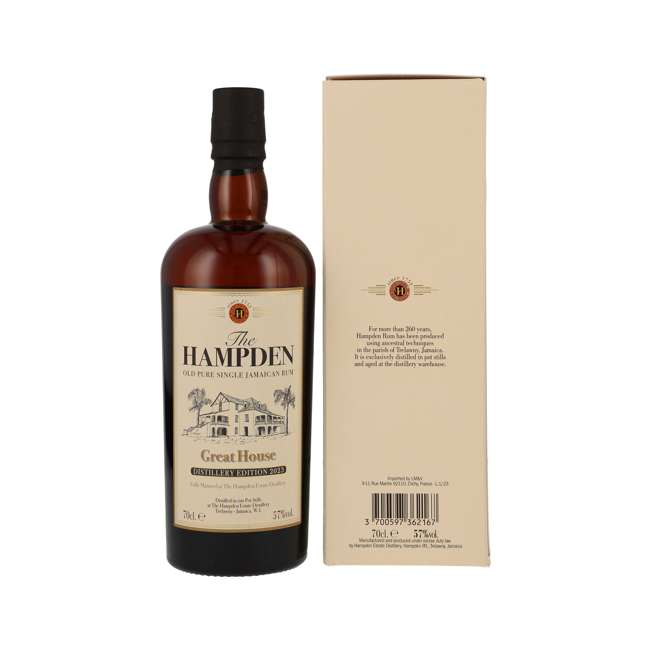 Hampden Great House – Distillery Edition 2023 - Old Pure Single Jamaican Rum