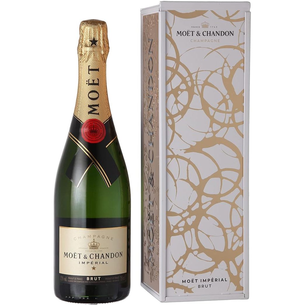 Moët & Chandon Impérial Champagne in Exclusive Metal Gift Box