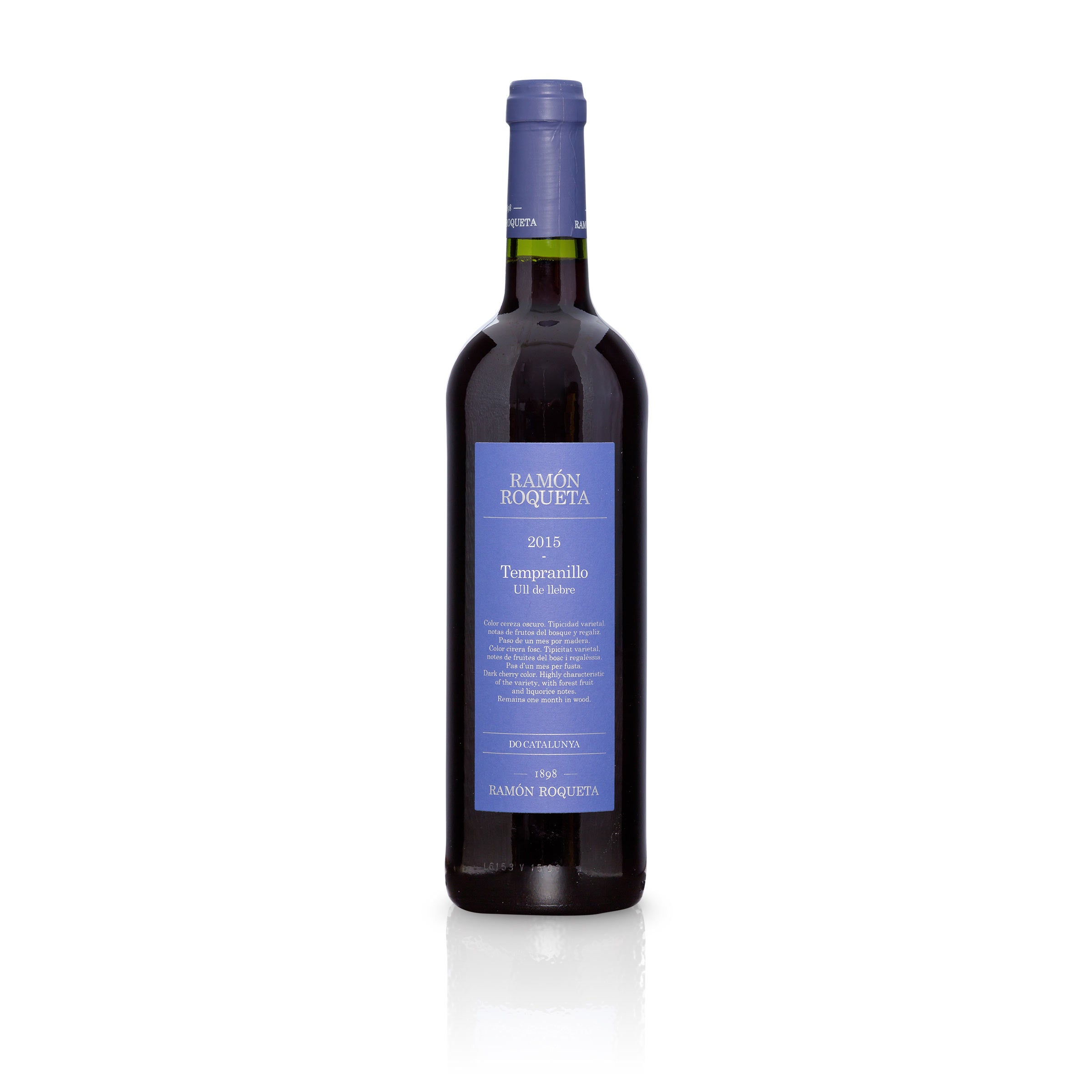 2015er Ramón Roqueta Do Catalunya "Tempranillo" - Bodegas R. Roqueta
