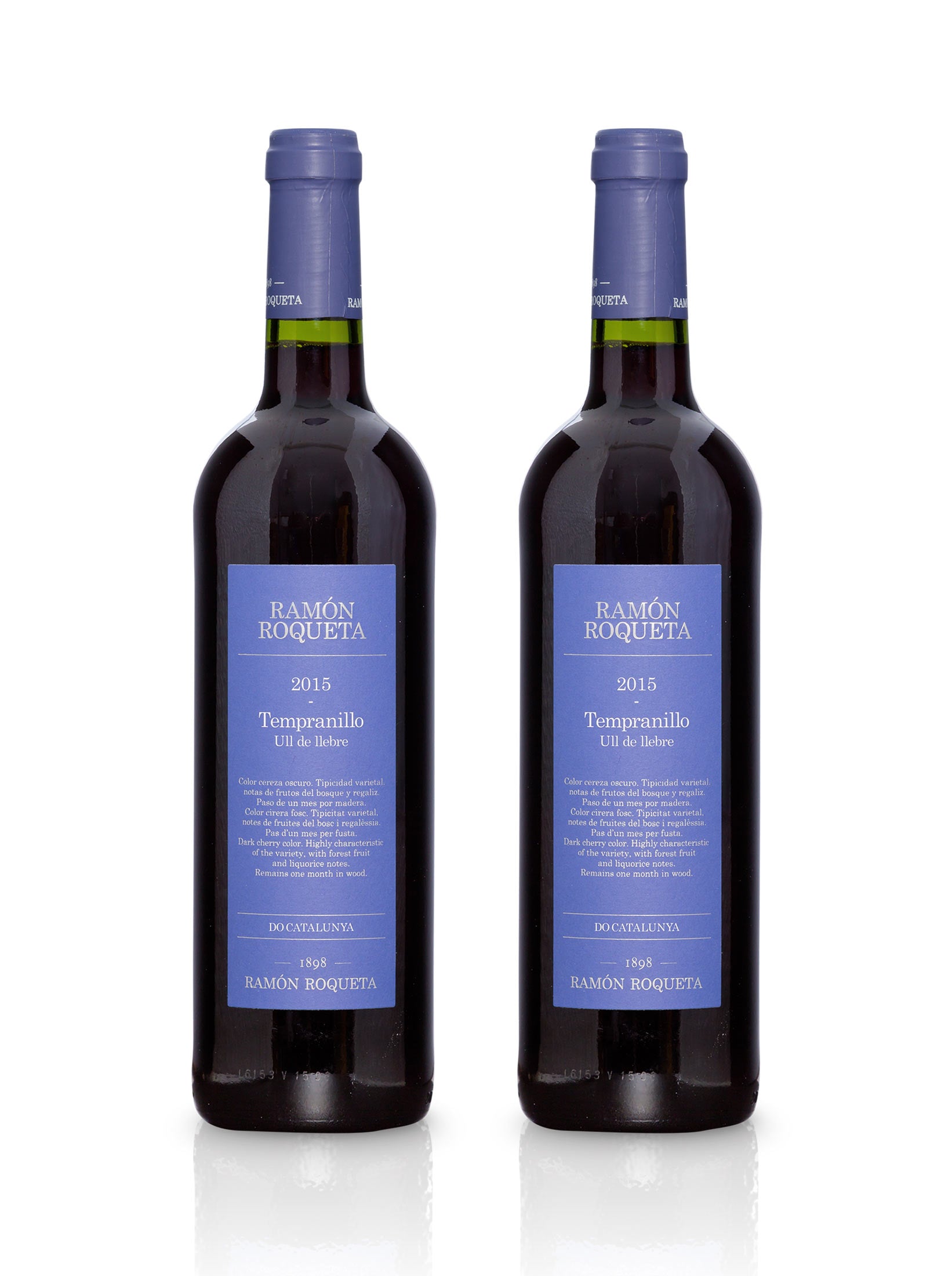 2015er Ramón Roqueta Do Catalunya "Tempranillo" - Bodegas R. Roqueta