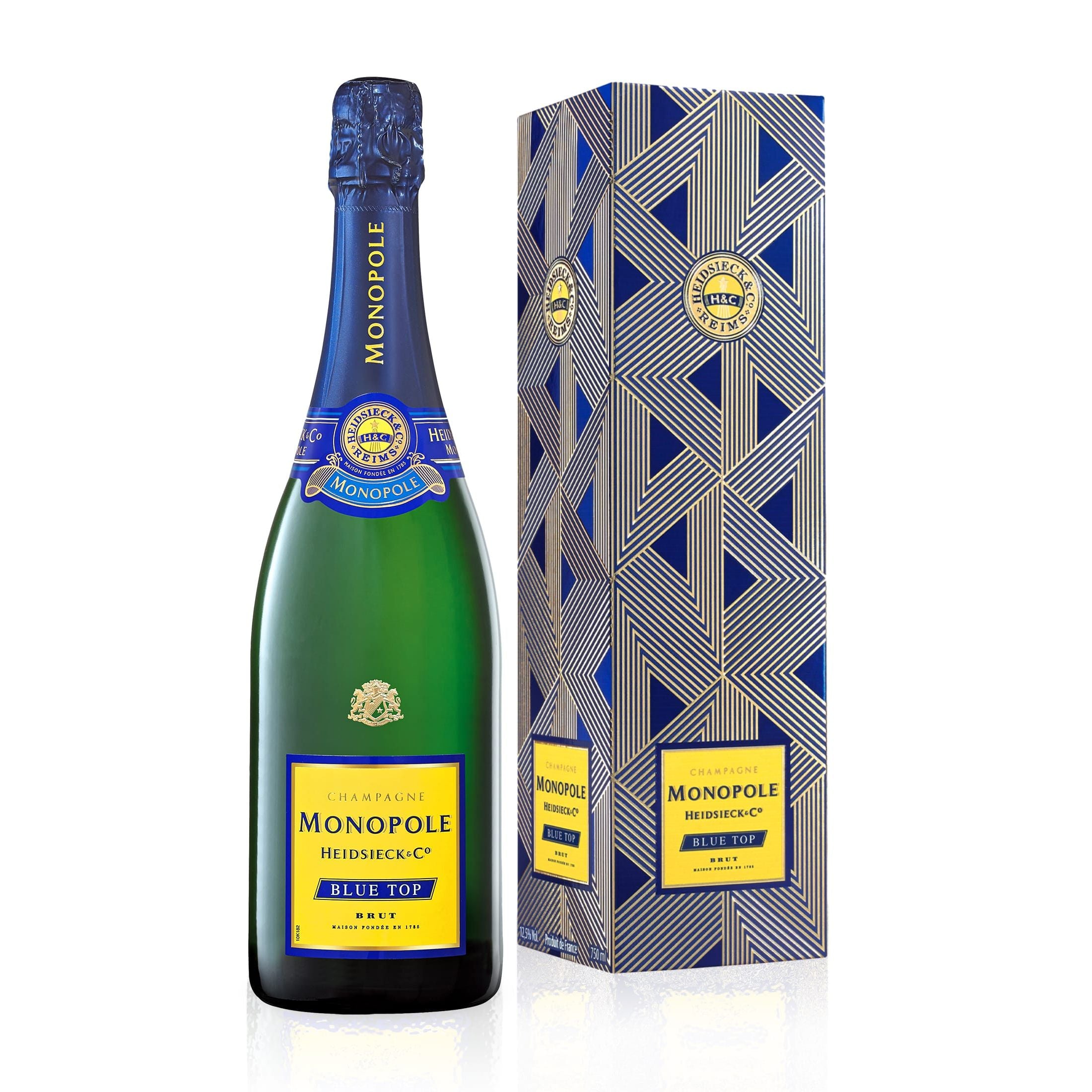 Heidsieck Monopole Blue Top Brut in Gift Box