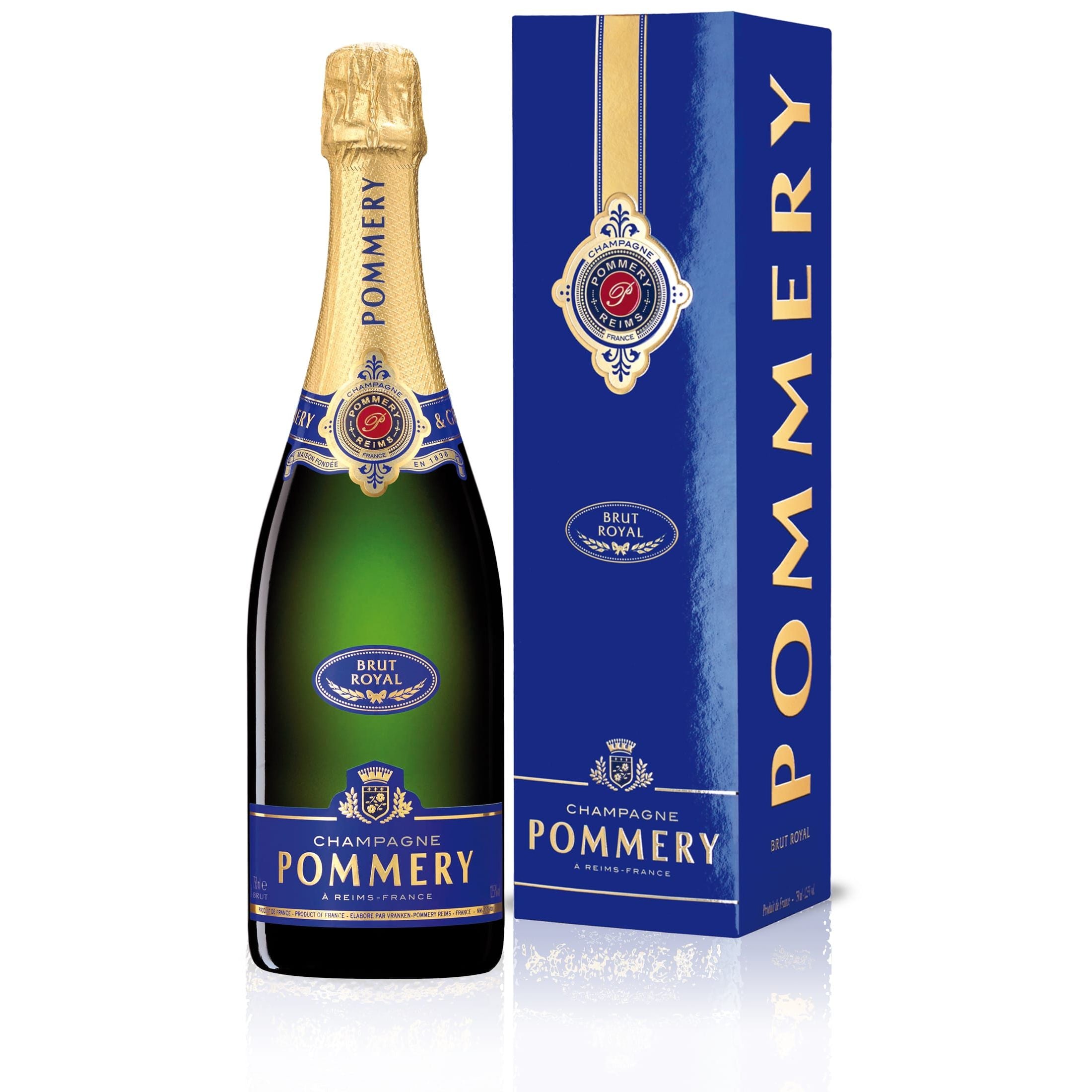 Pommery Brut Royal in gift packaging