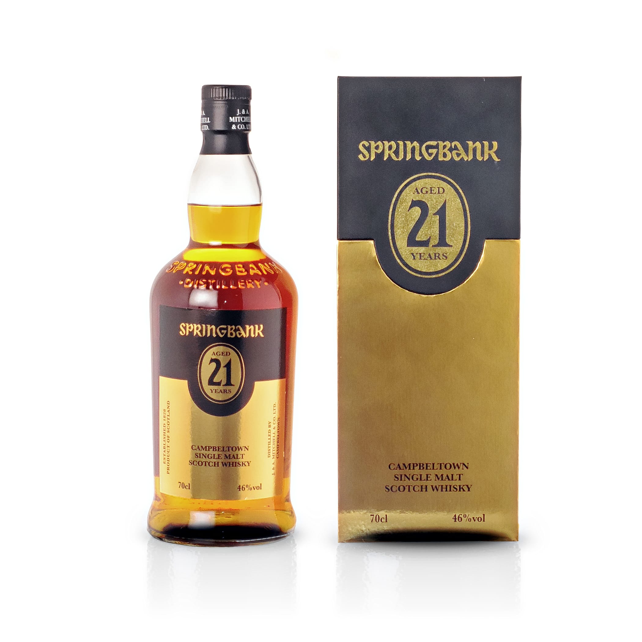 Springbank 21 Year Old, 46% Vol. 0.7 Release 2023 - Scotland / Campbeltown