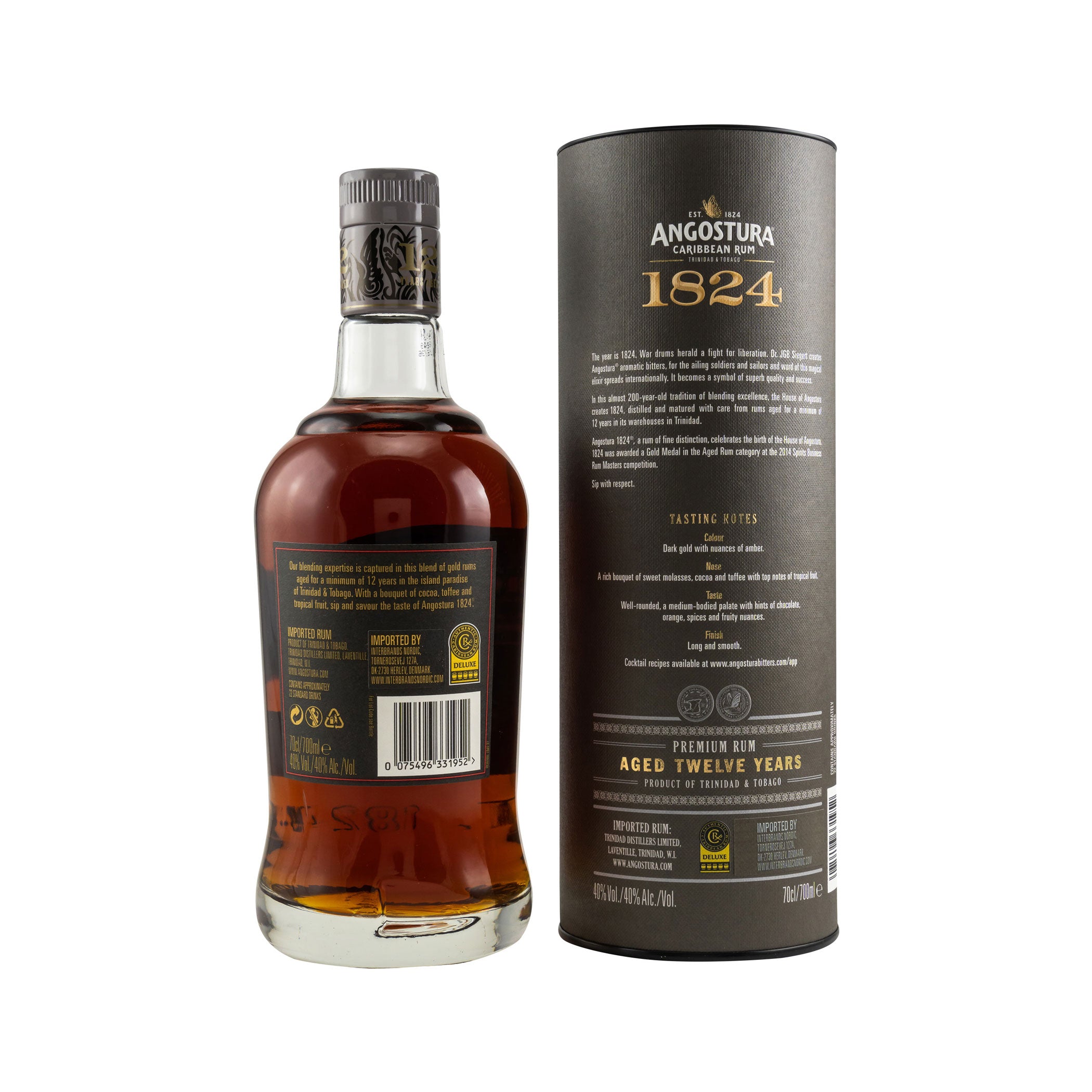 Angostura 1824 Premium Rum 12 Jahre