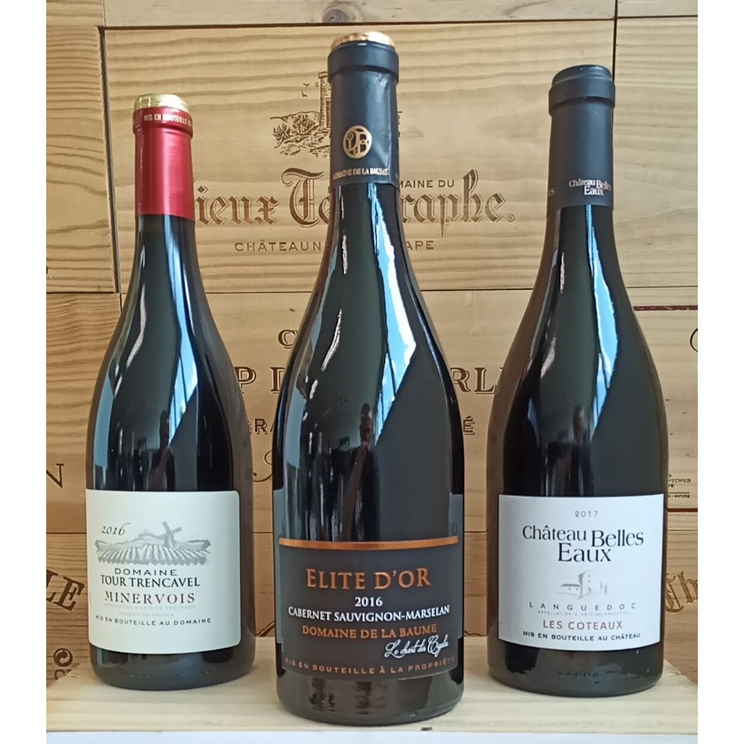 Feinste Weine - Weinselektion 6er Frankreich - Bordeaux / Pays DO'C Restposten #2