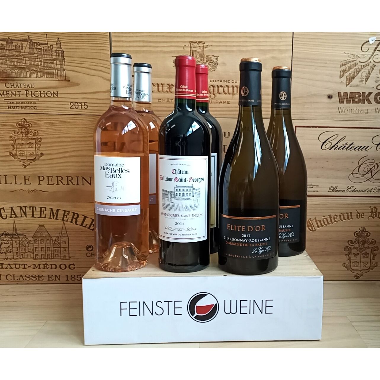 Finest Wines - Wine Selection 6-pack France - Bordeaux / Pays d'Oc