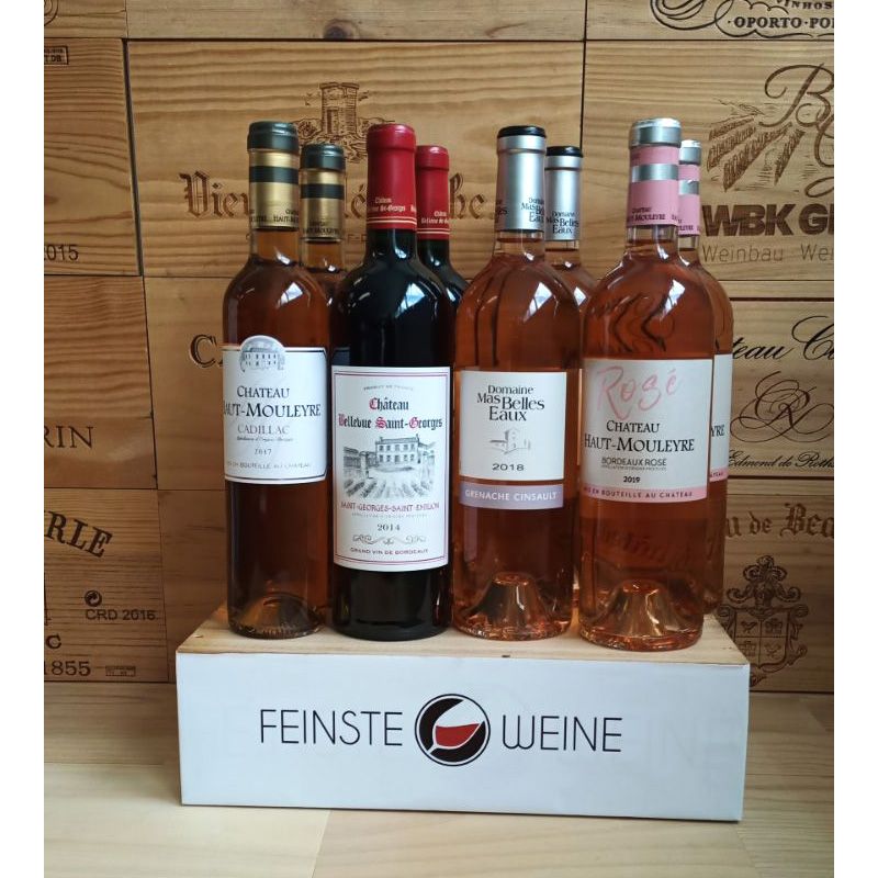 Feinste Weine - Weinselektion 9er Frankreich - Bordeaux / Languedoc Restposten #5
