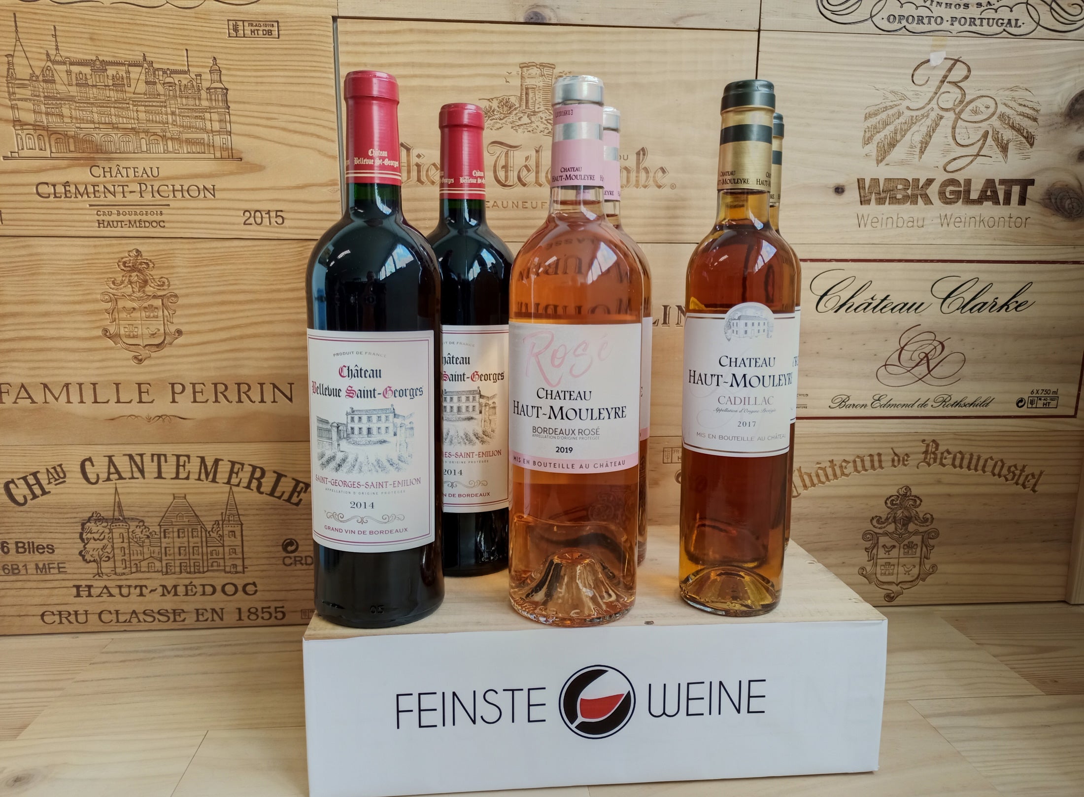 Feinste Weine - Weinselektion 6er Frankreich - Bordeaux Restposten #6
