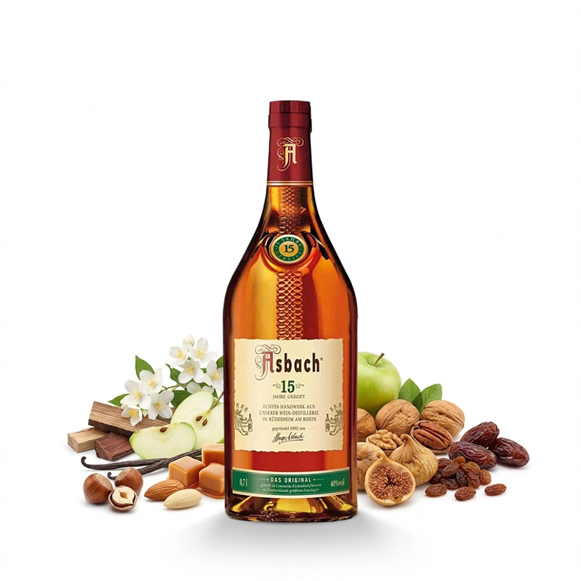 Asbach Privatbrand 15 Jahre 0,7 L 40 % vol. in Geschenkbox