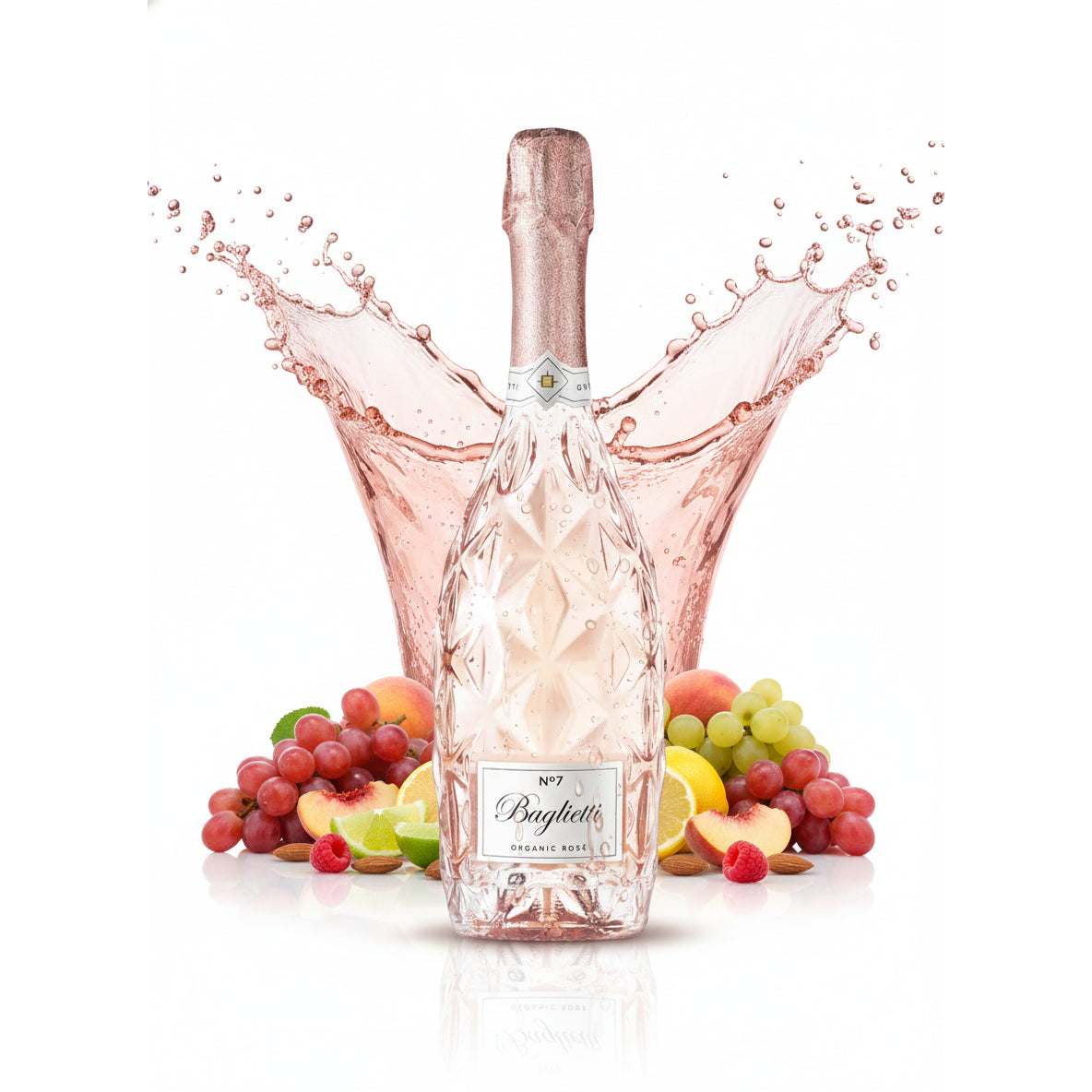 Baglietti Vino Spumante Rosé BIO No 7 Extra Dry