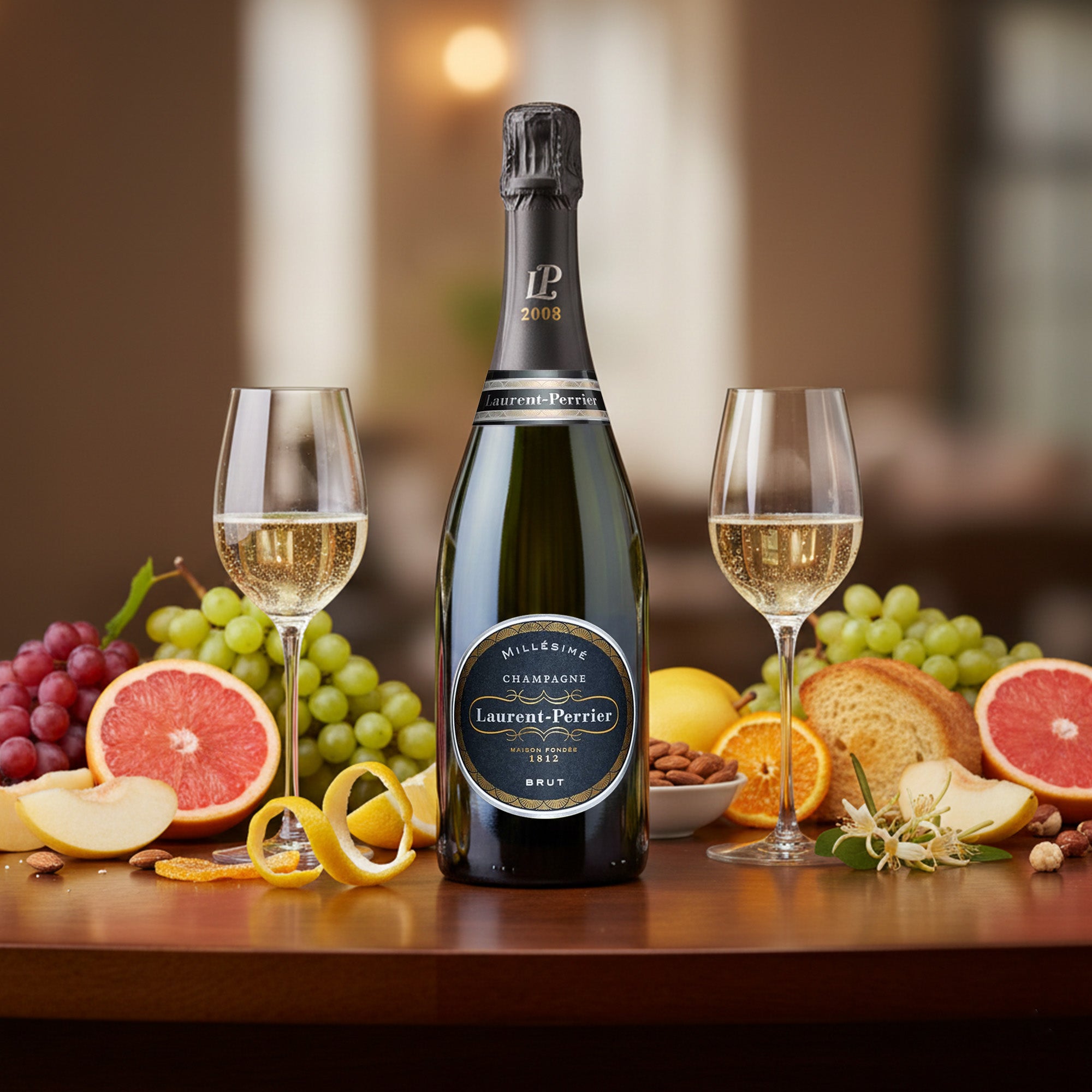 Champagne Laurent-Perrier Millésime 2008 Brut Magnum