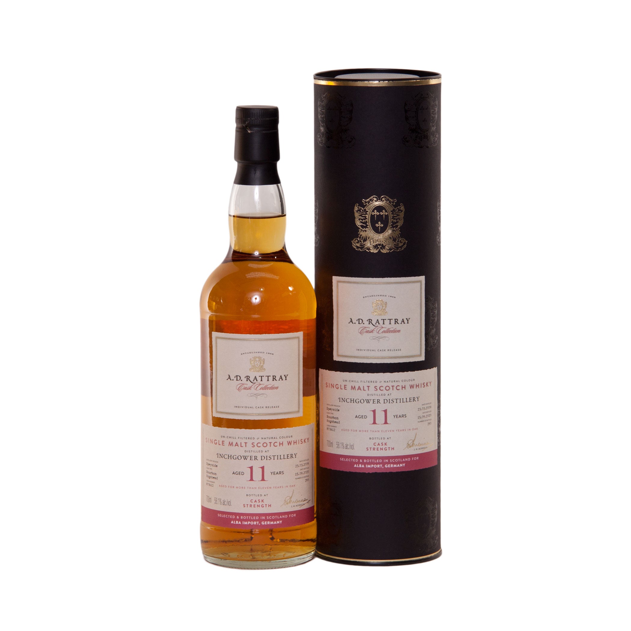 Inchgower, A.D.Rattray, 2009, 11 Jahre, 58,1 %