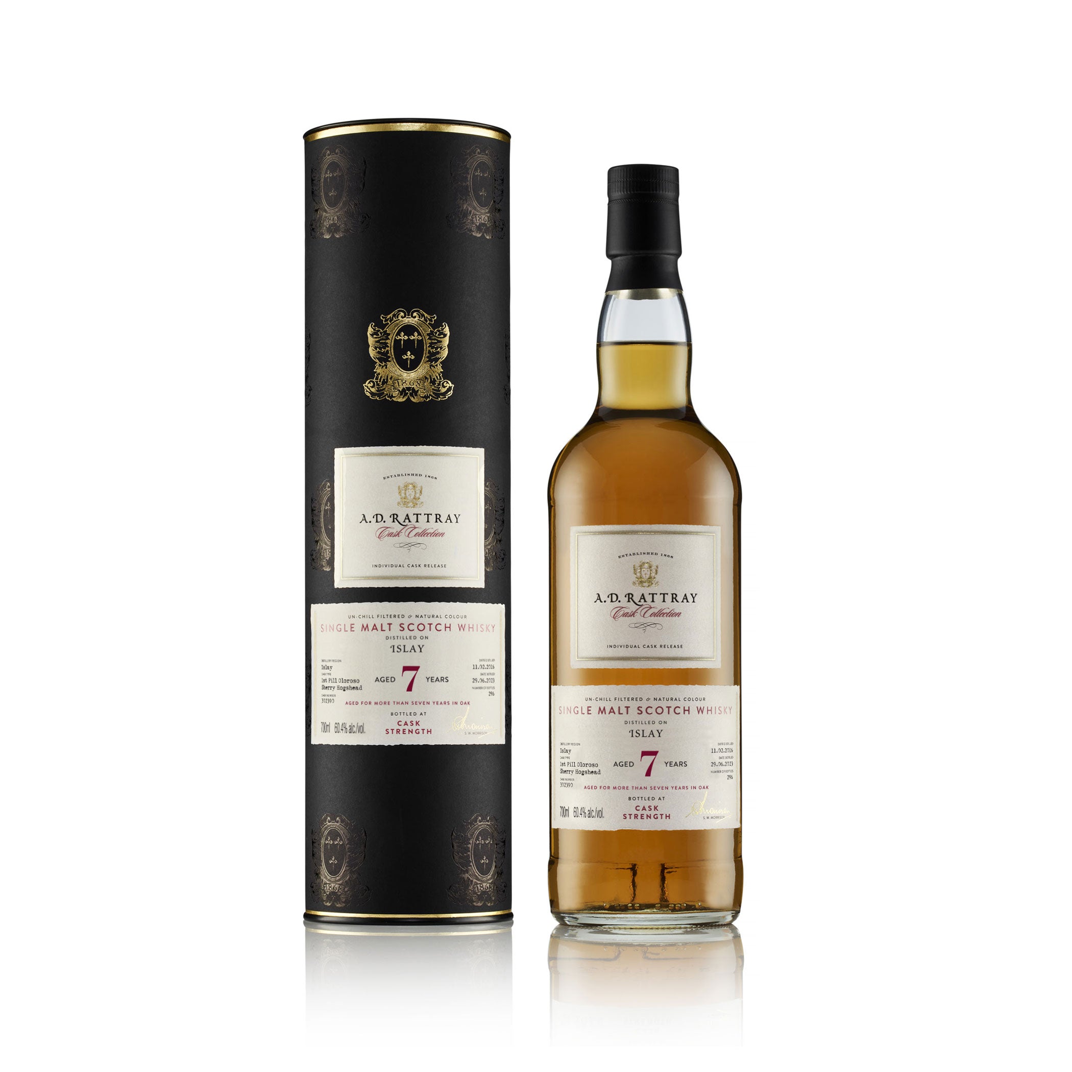 Islay Malt 2016 - 7 Jahre - Oloroso Hogs-head - A.D. Rattray - Single Malt Scotch Whisky