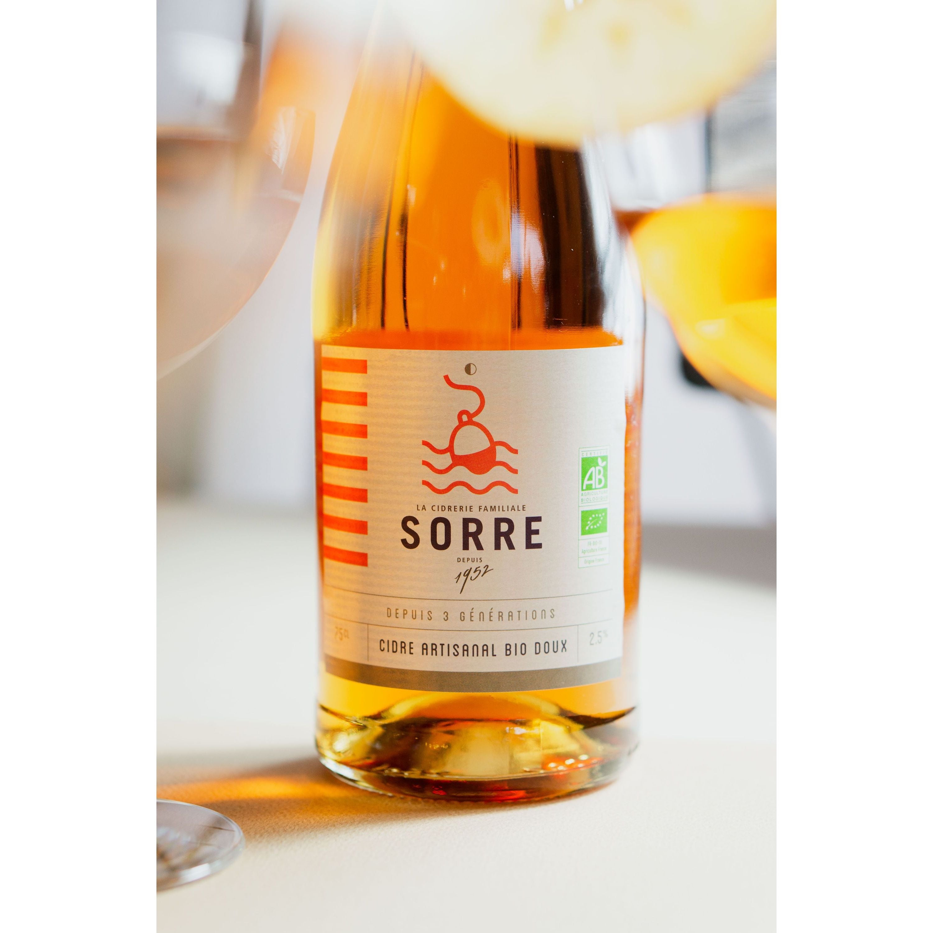 Sorre Cidre Doux Mariniere 0,75L 2,5% vol.