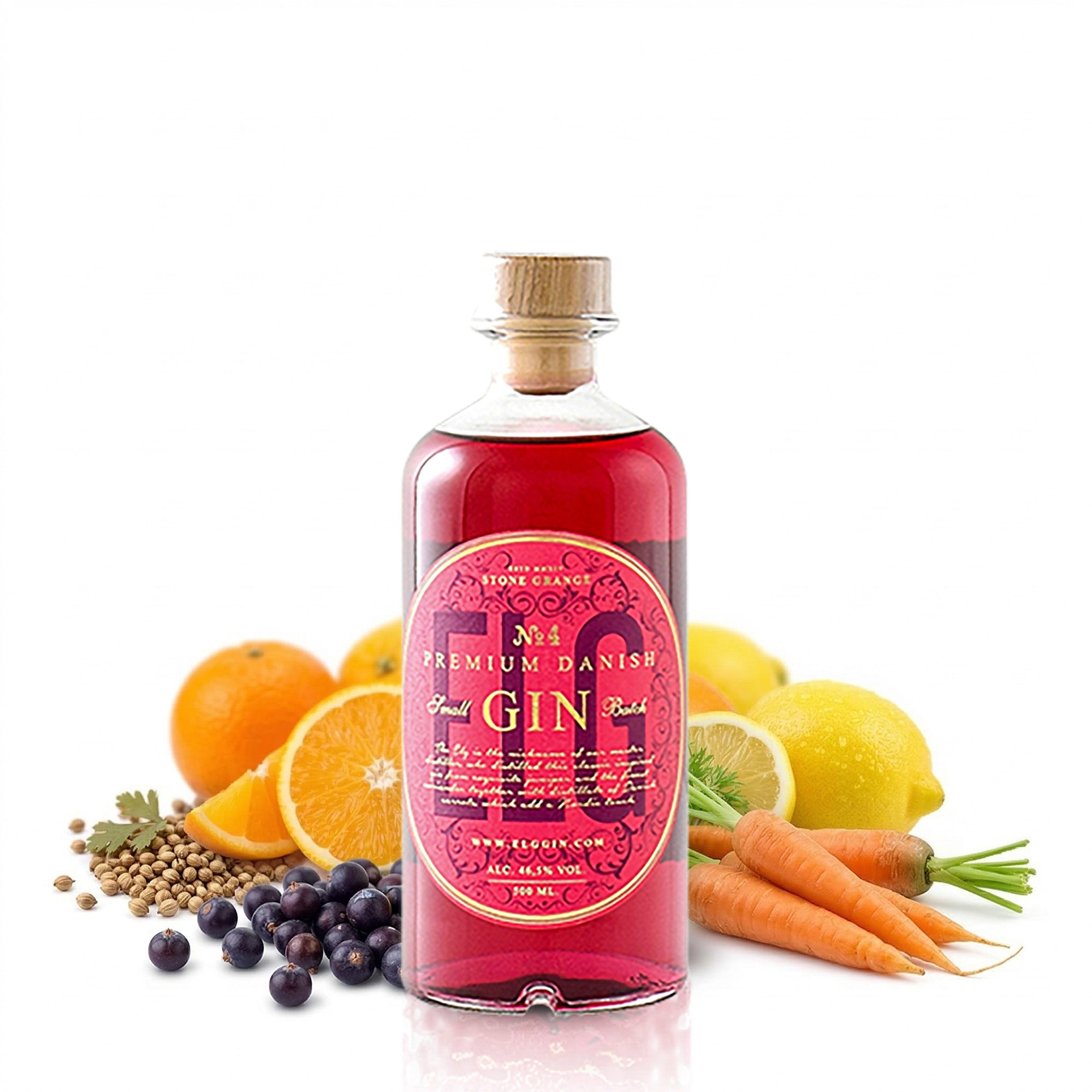 ELG Gin No. 4 Premium Danish Gin 0.5 L 46.5% Vol.