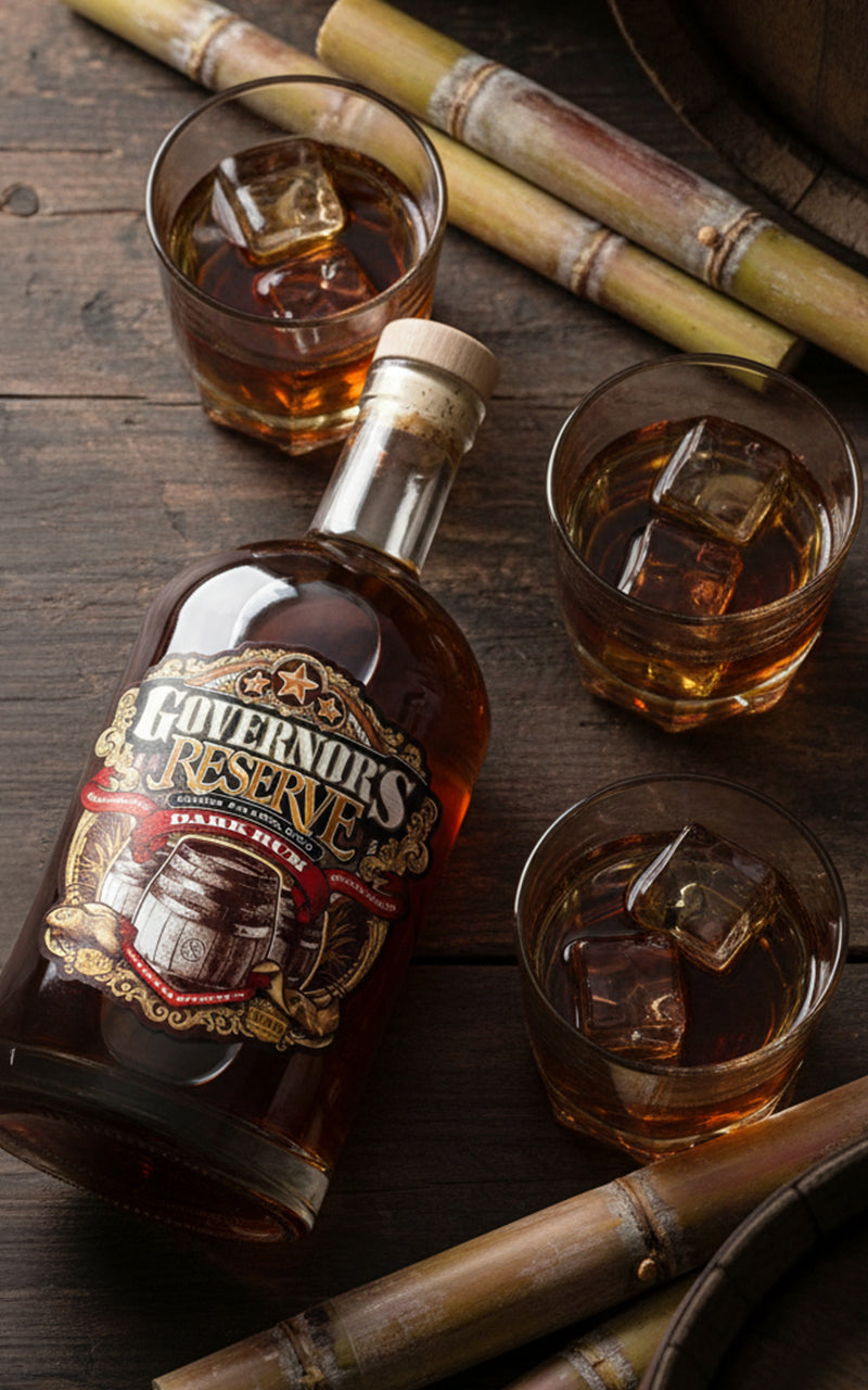 Governor's Reserve Dark 0,5L - Cayman Islands Spirit mit süß-rauchigem Geschmack