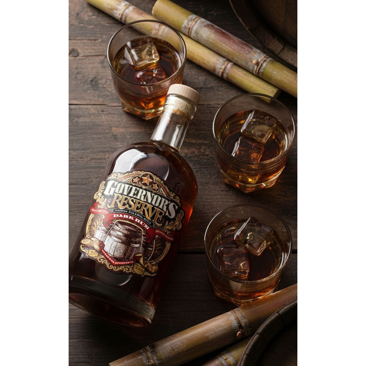 Governor's Reserve Dark 0,5L - Cayman Islands Spirit mit süß-rauchigem Geschmack