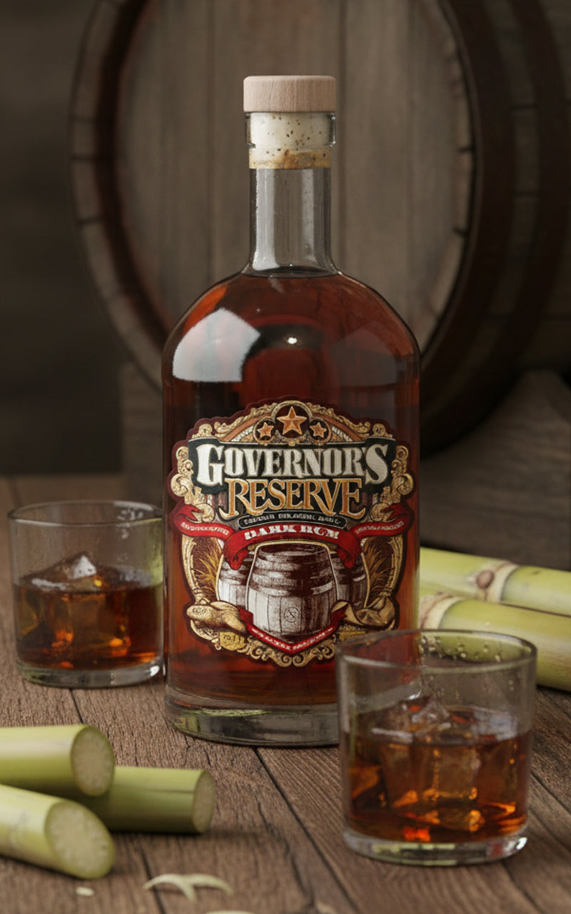 Governor's Reserve Dark 0,5L - Cayman Islands Spirit mit süß-rauchigem Geschmack