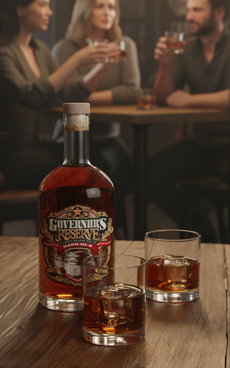 Governor's Reserve Dark 0,5L - Cayman Islands Spirit mit süß-rauchigem Geschmack