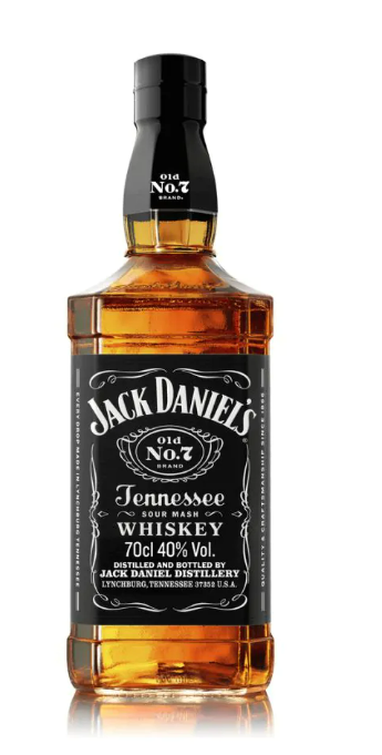 Jack Daniel’s Old No. 7 Tennessee Whiskey 40% vol. 0.7 L.