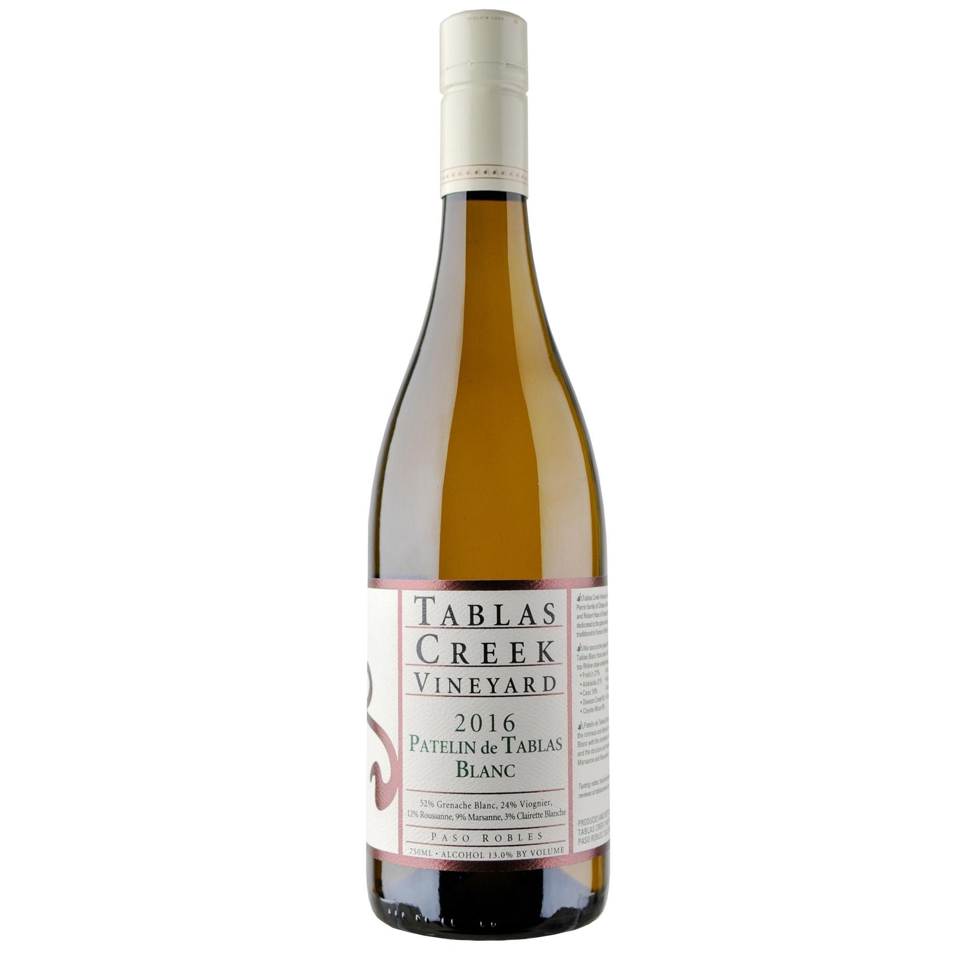 2018 Patelin de Tablas white - Tablas Creek Vineyard - California, USA