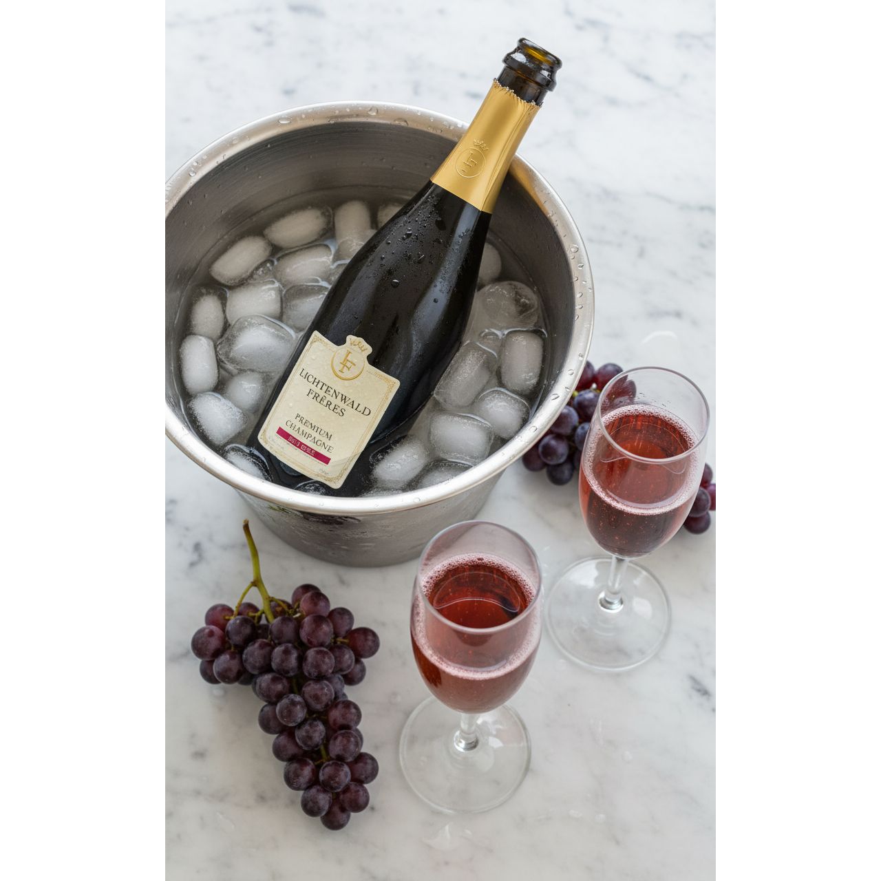 Lichtenwald Frères Premium Champagne Brut Rosé 750 ml 12.5% Vol.