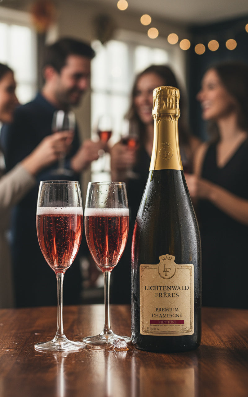 Lichtenwald Frères Premium Champagne Brut Rosé 750 ml 12.5 % Vol.