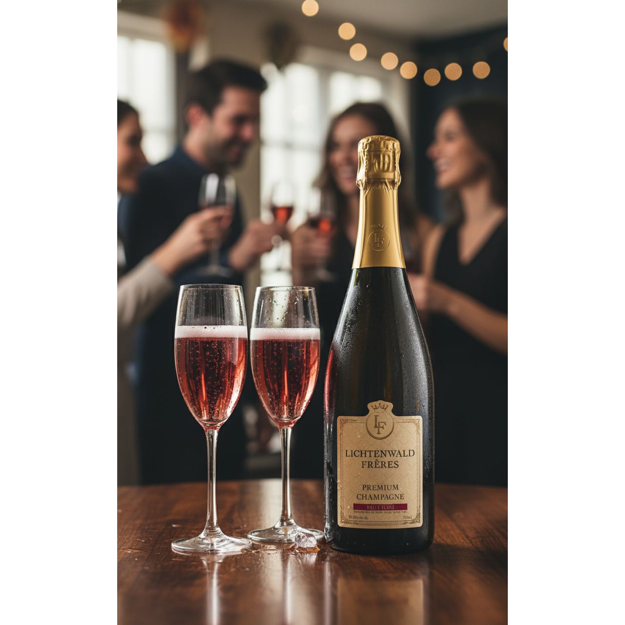Lichtenwald Frères Premium Champagne Brut Rosé 750 ml 12.5% Vol.