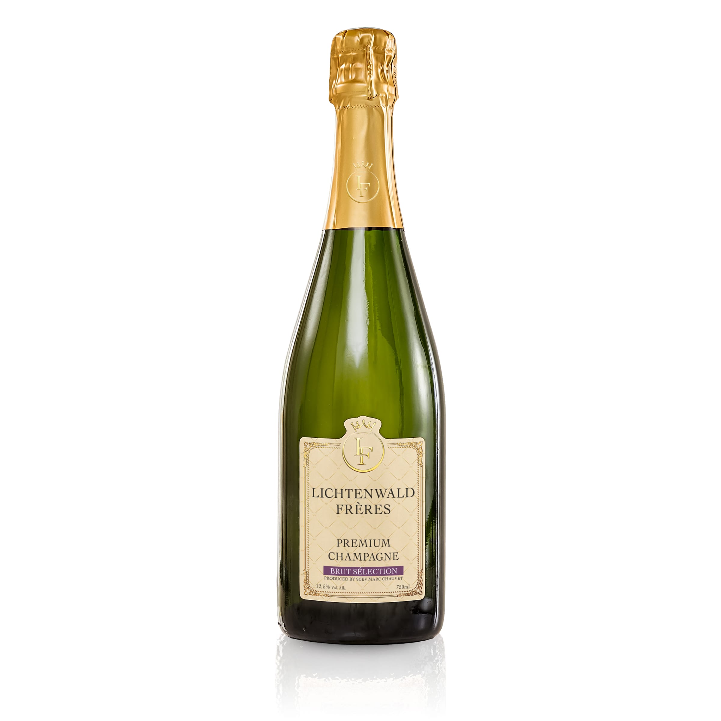 Lichtenwald Frères Premium Champagne Brut Sèlection 750 ml 12.5 % Vol.
