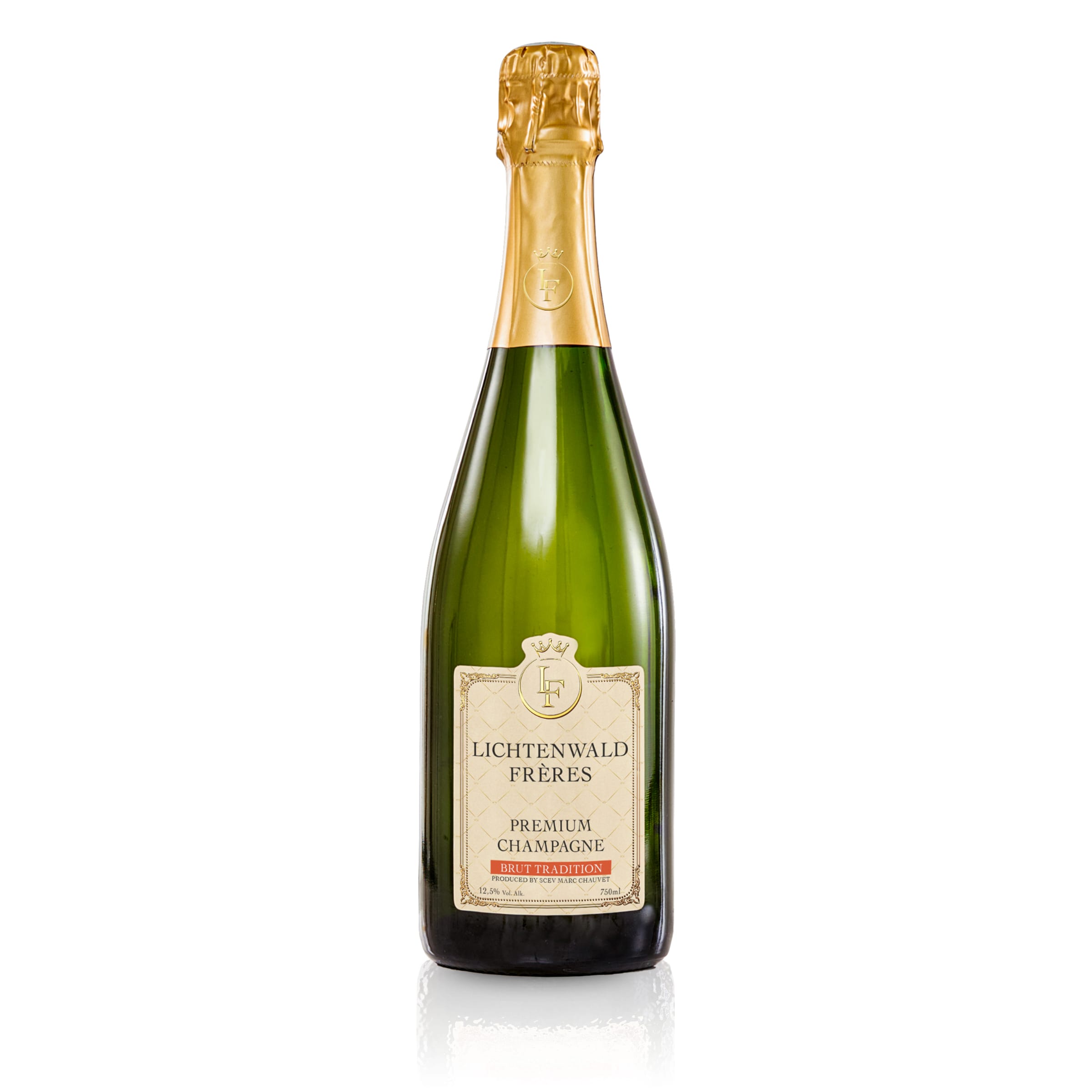 Lichtenwald Frères Premium Champagne Brut Tradition 750 ml 12.5 % Vol.