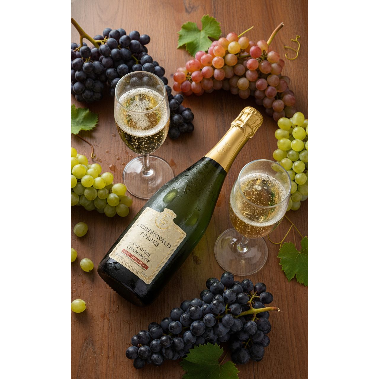 Lichtenwald Frères Premium Champagne Demi-Sec 750 ml 12.5 % Vol.