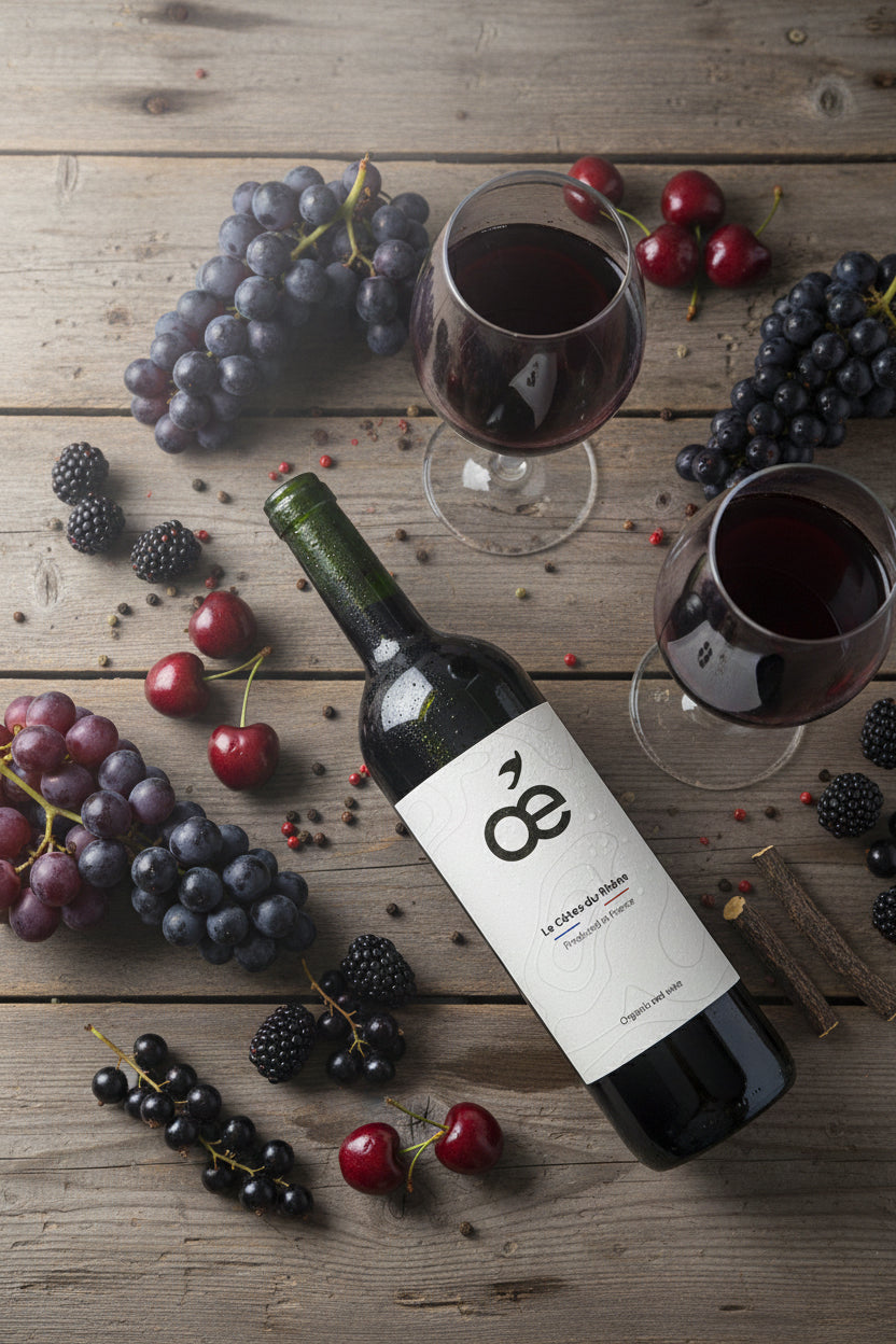 Le Côtes-du-Rhône red
