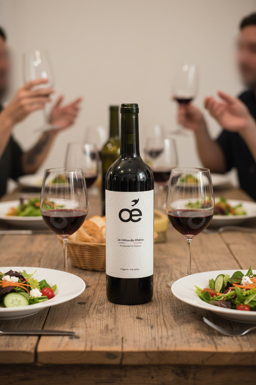 Le Côtes-du-Rhône red