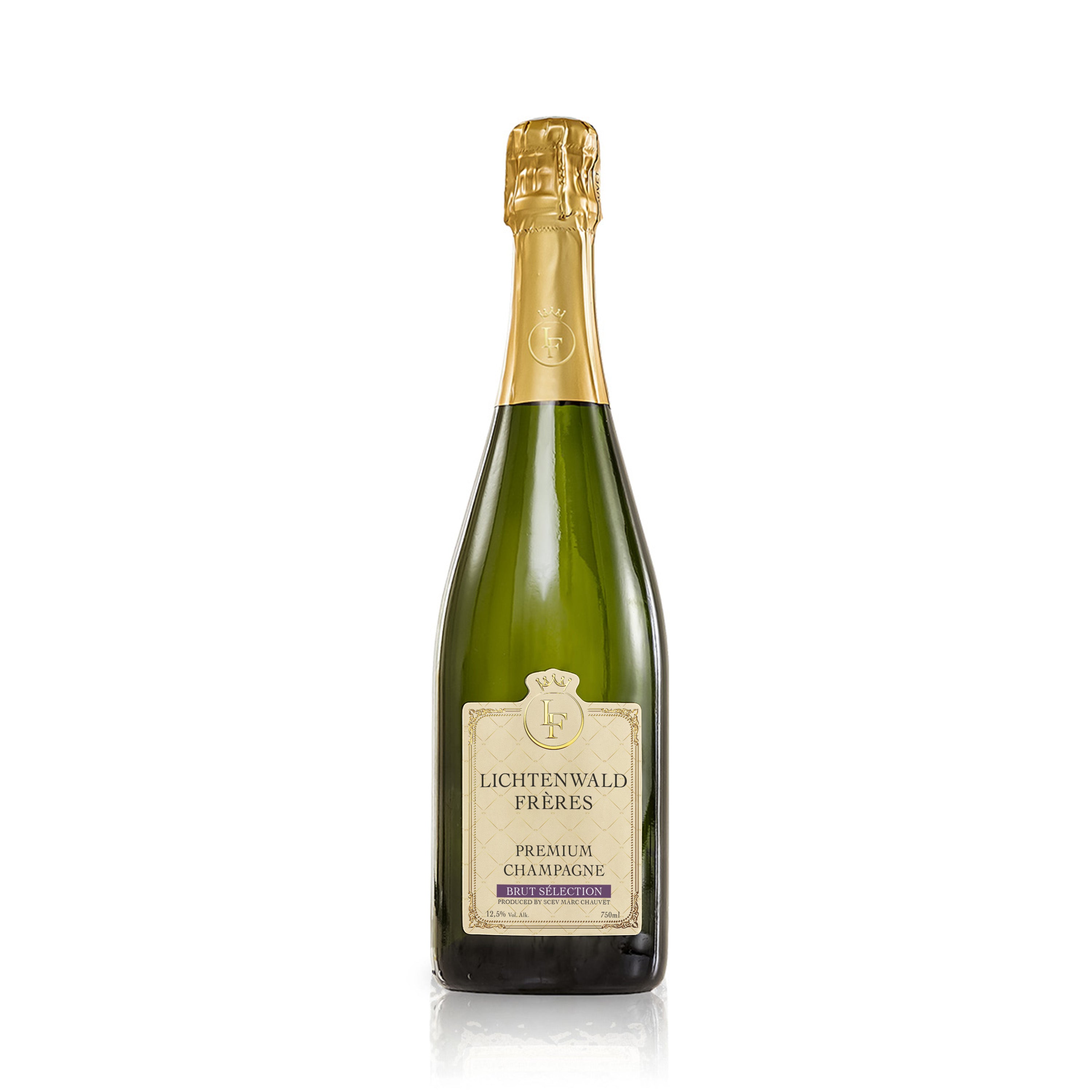 Lichtenwald Frères Premium Champagne Brut Sèlection 750 ml 12.5 % Vol.