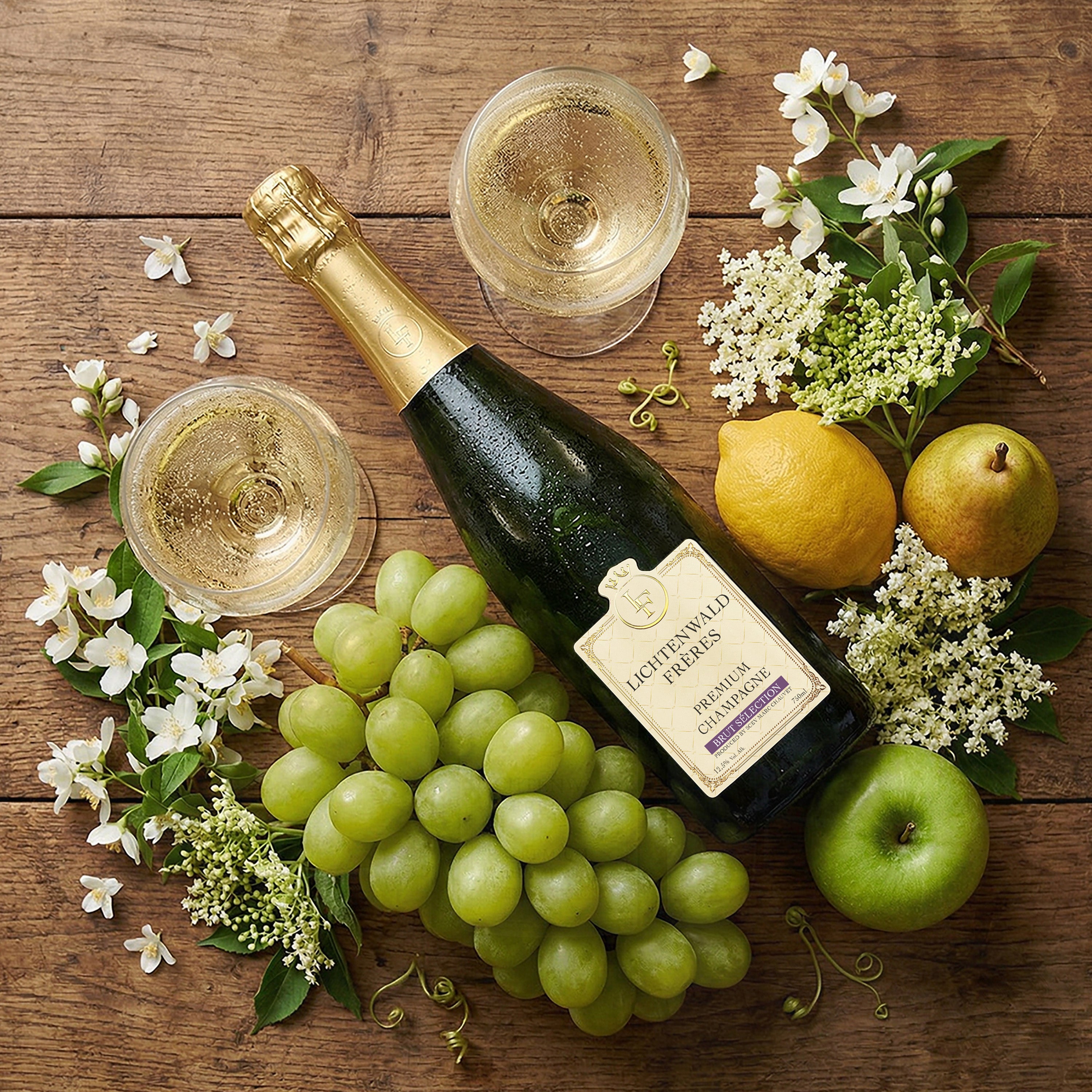 Lichtenwald Frères Premium Champagne Brut Sélection 750 ml 12.5% Vol.