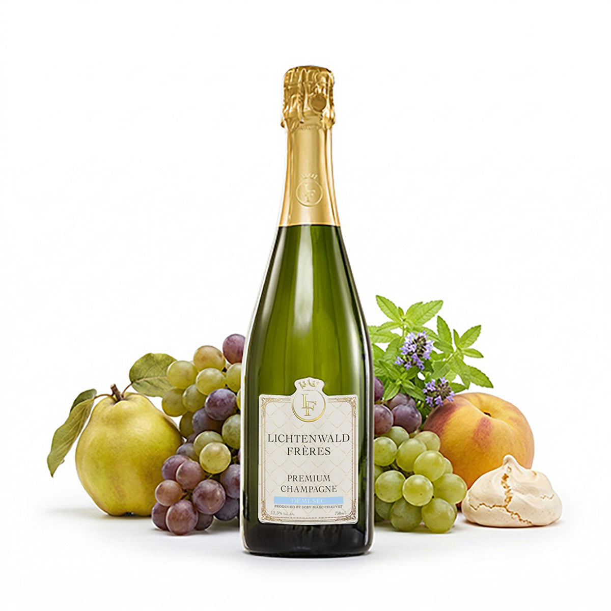 Lichtenwald Frères Premium Champagne Demi-Sec 750 ml 12.5 % Vol.