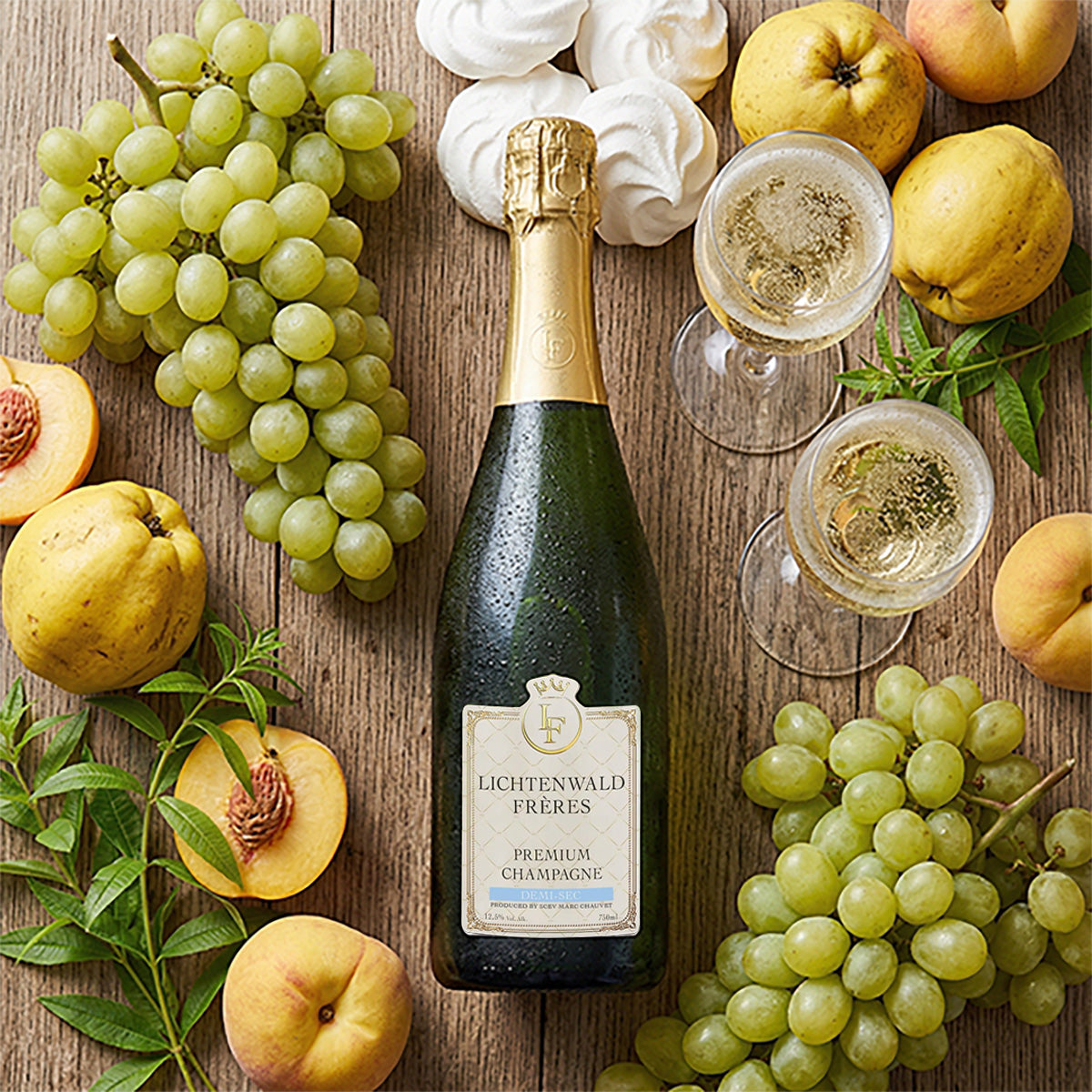 Lichtenwald Frères Premium Champagne Demi-Sec 750 ml 12.5 % Vol.