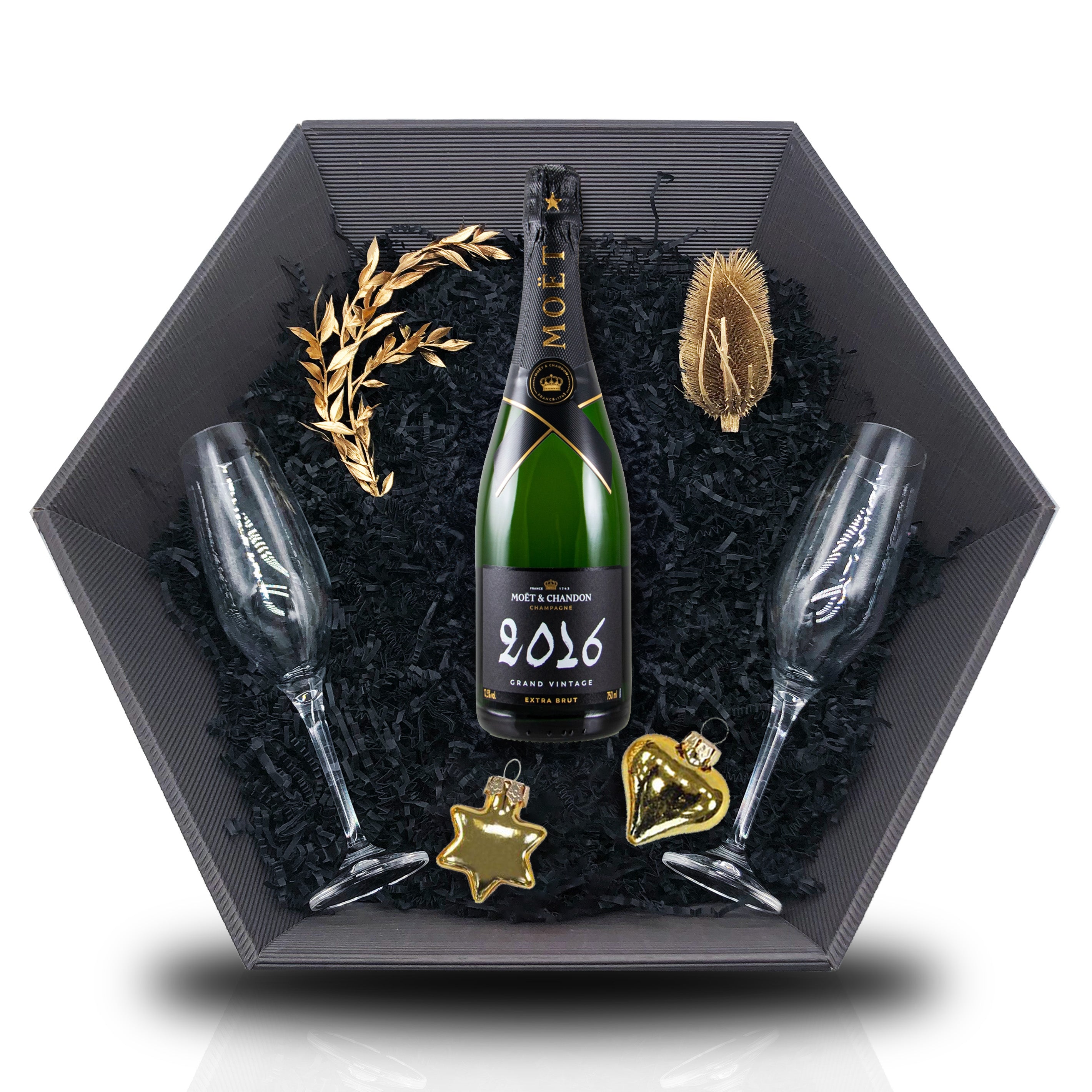 Moët & Chandon Grand Vintage 2016 0,75L 12,5% Vol Giftbasket