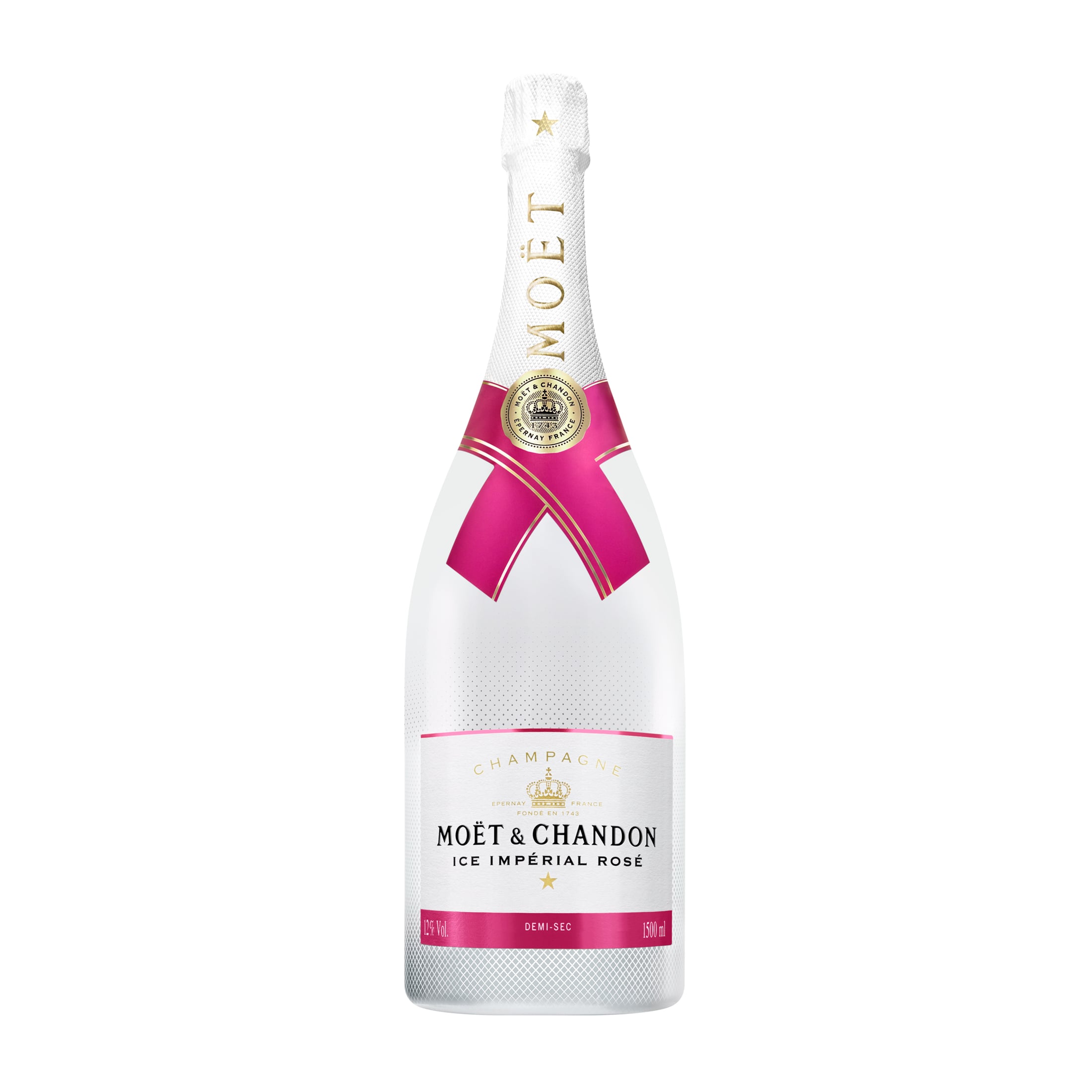 1 Flasche Moët & Chandon Ice Impérial Rosé Magnum Champagner 1,5L