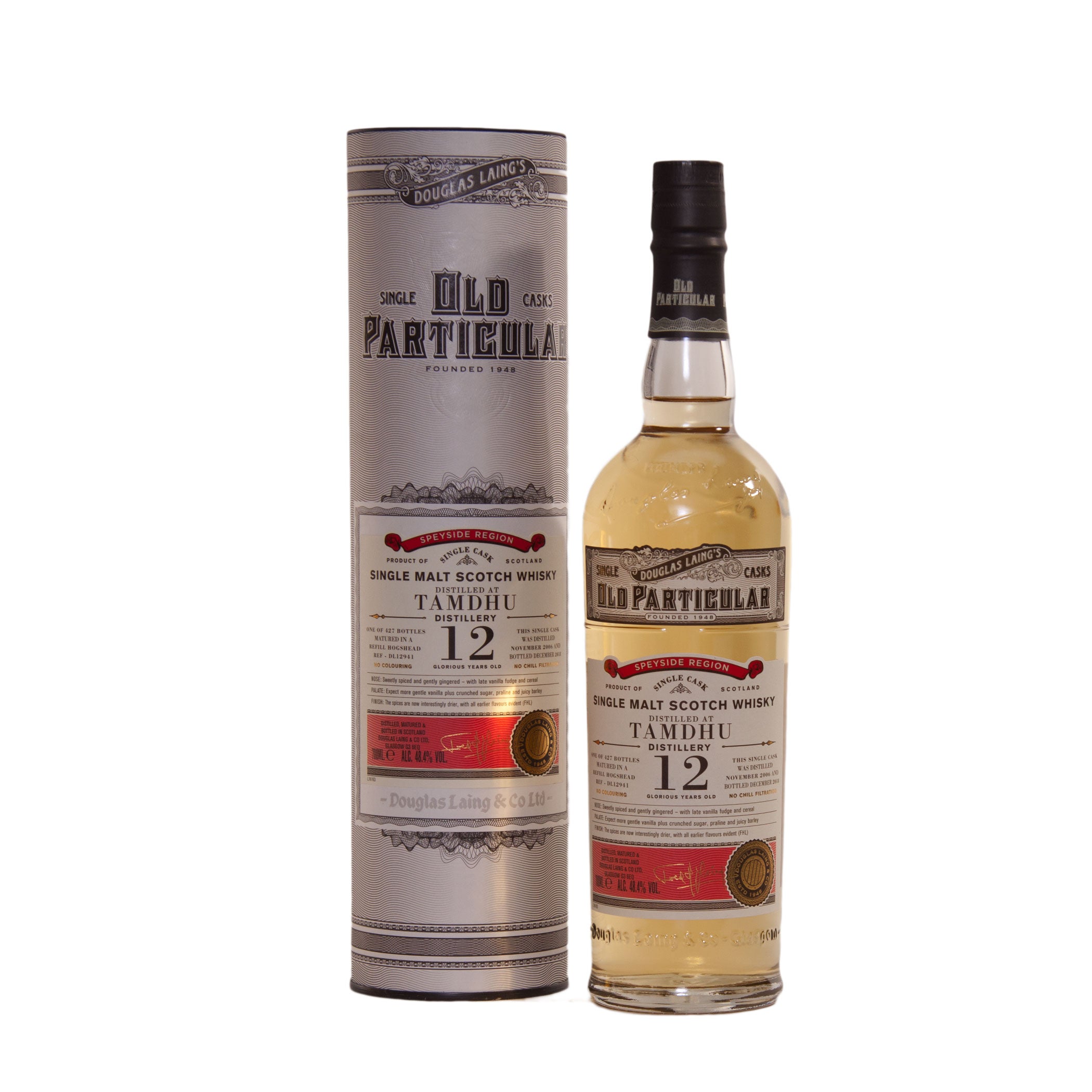 Tamdhu 12 Jahre OLD PARTICULAR 2006 #DL12941