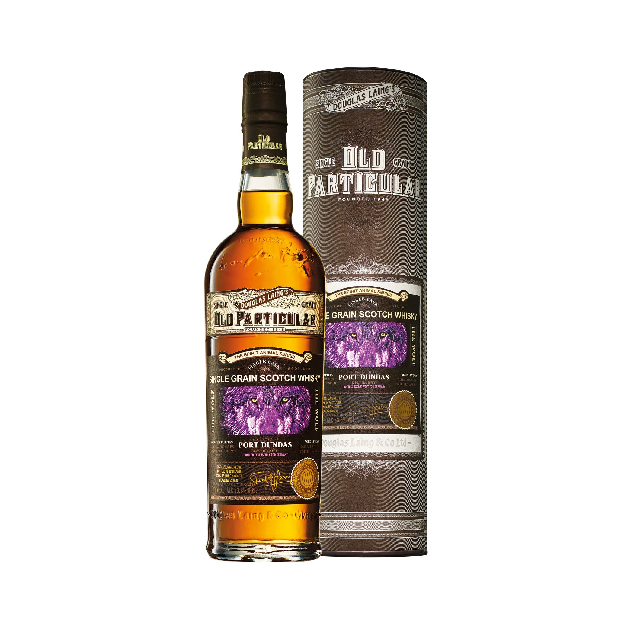 Port Dundas 16 Years Old - Old Particular Single Cask "The Spirit Animal Series"