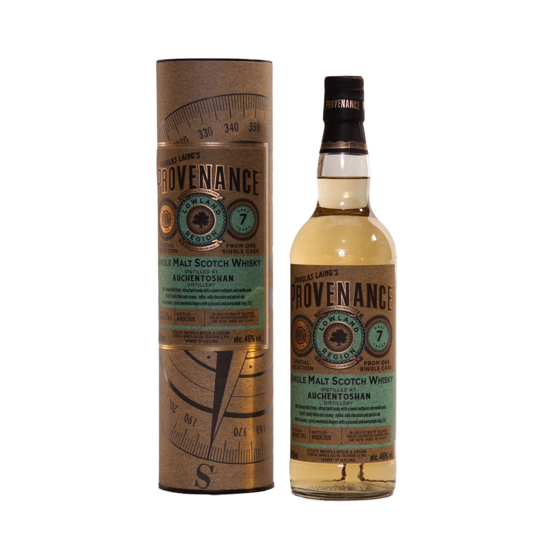 Auchentoshan 7 Years Provenance #DL14014