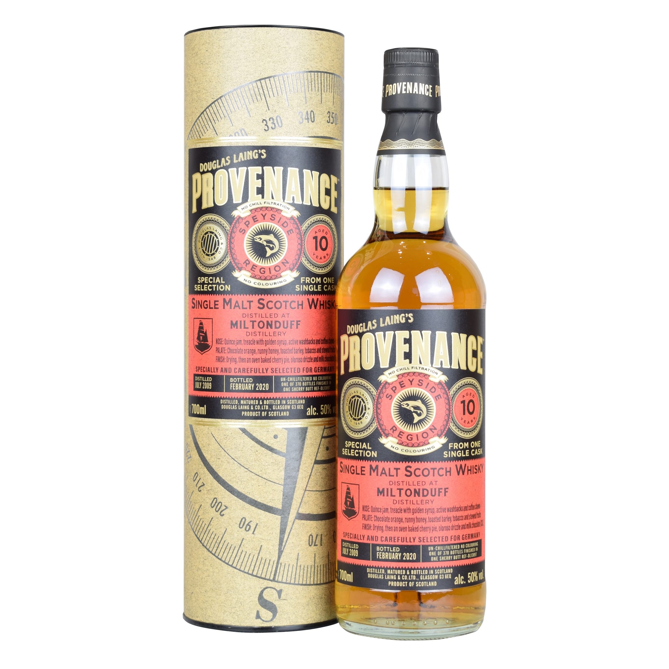 Miltonduff 10 Jahre Cask #DL13897