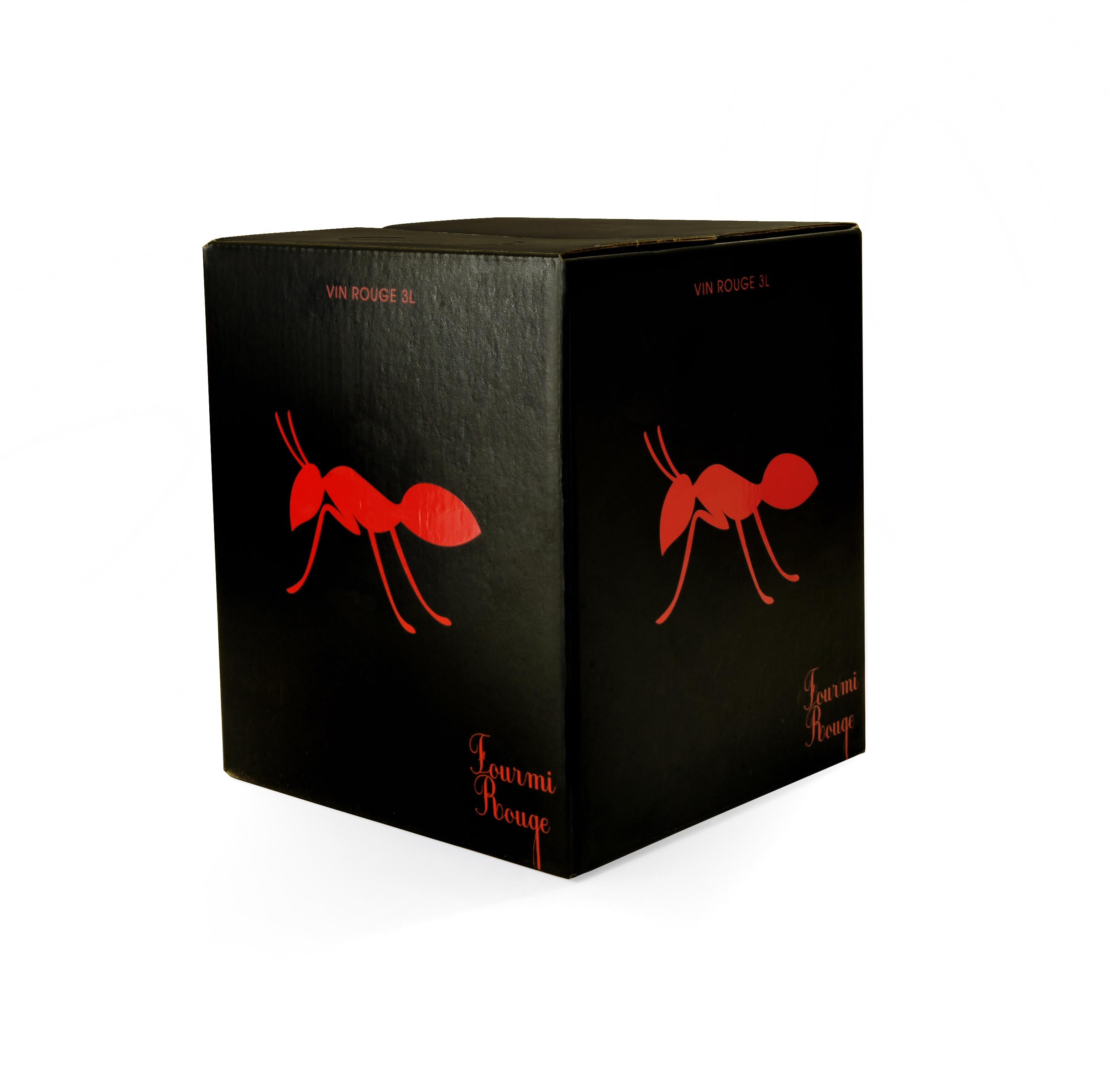 2019 Fourmi Rouge trocken - Côtes du Ventoux - Bag-in-Box 3L