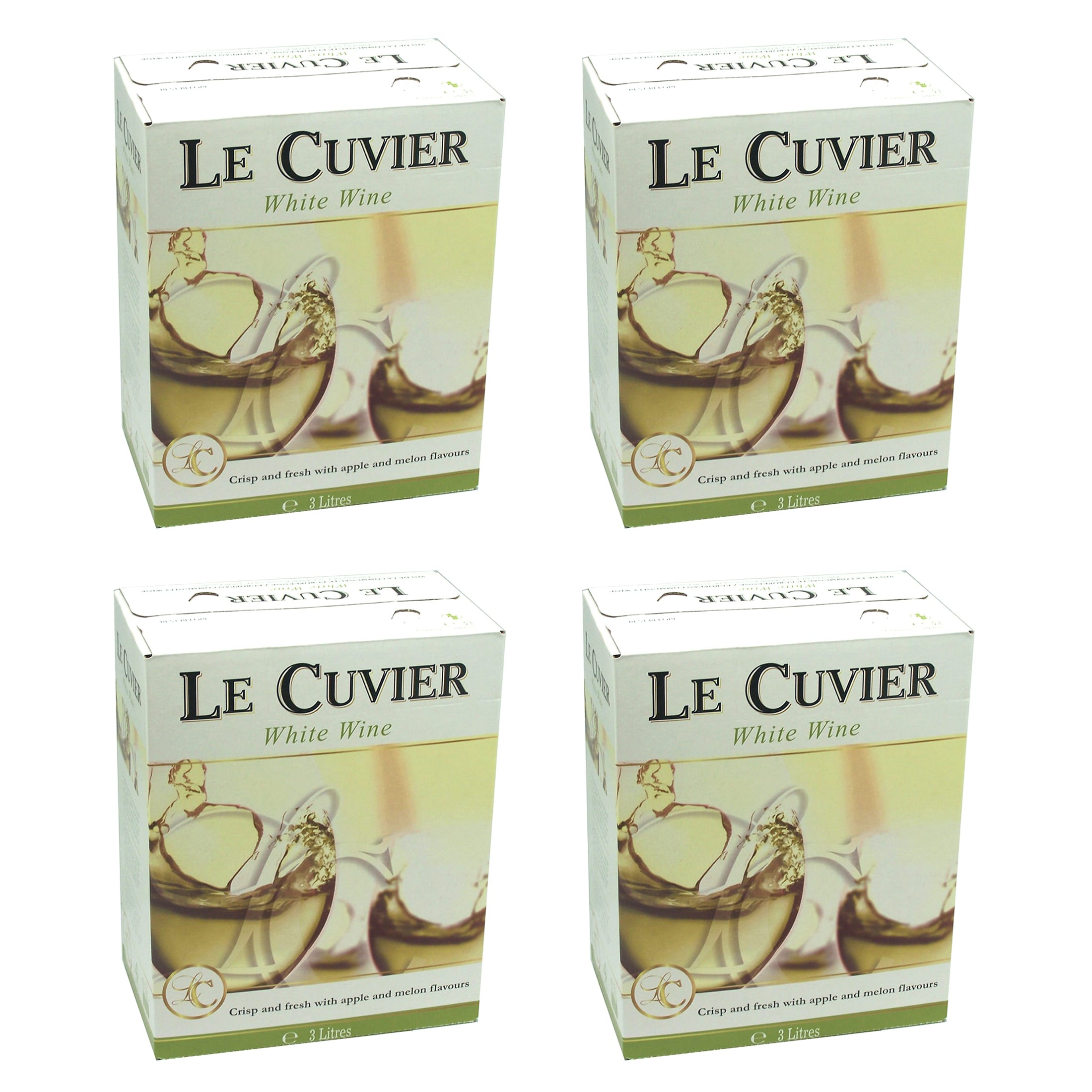 Bag-in-Box - Le Cuvier Weißwein lieblich - Vin de la Communité Européenne - Spanien/Frankreich/Italien 3 L.