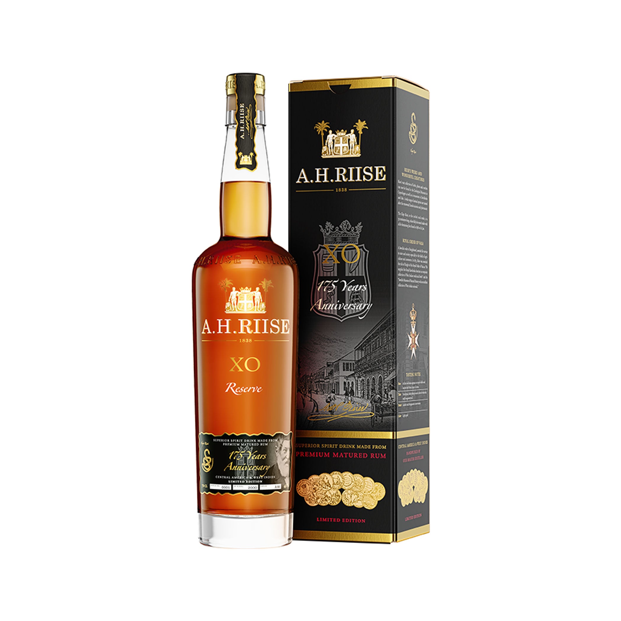 A.H. Riise X.O. Reserve 175 Years Anniversary Rum Limited