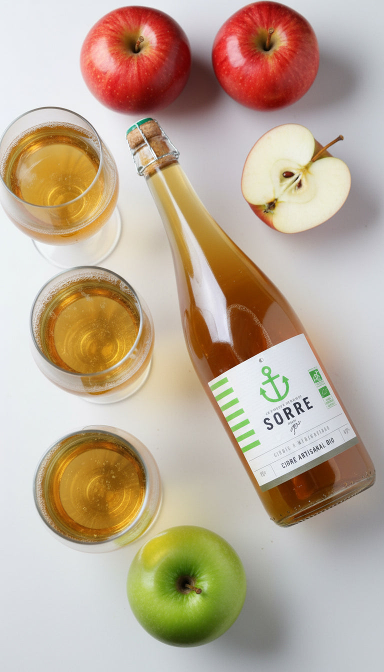 Sorre Cidre Bio Brut 0,75L 4,5% vol.