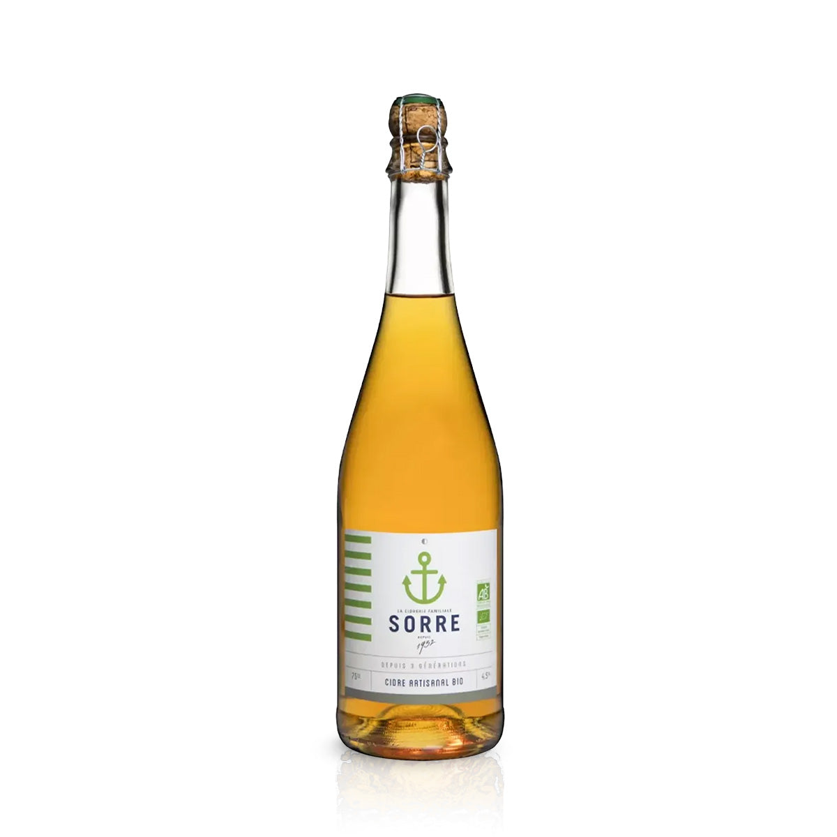Sorre Cidre Bio Brut 0,75L 4,5% vol.