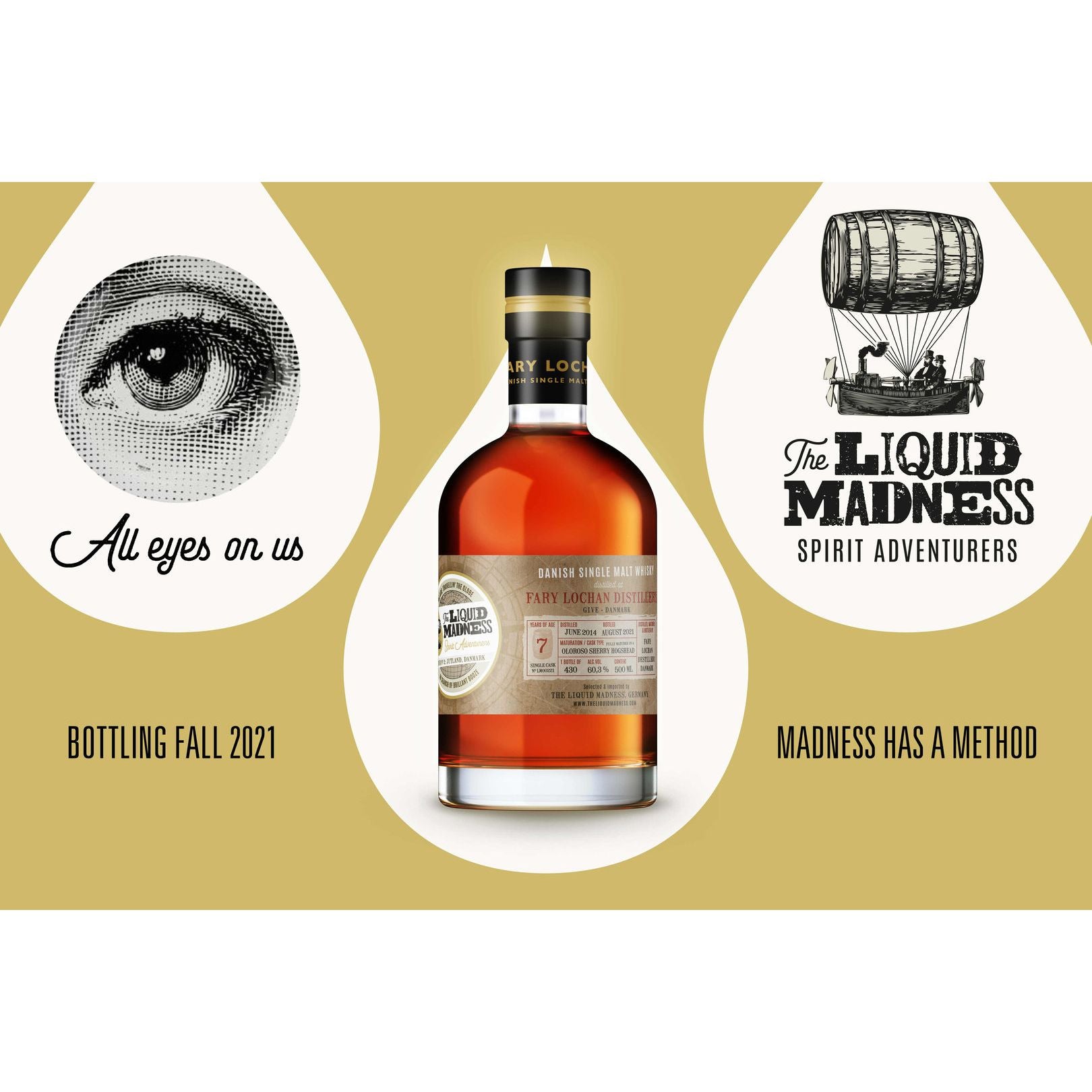 The Liquid Madness - Find 2 - Fary Lochan - 7yo - 60,3%Vol - Oloroso Sherry Cask